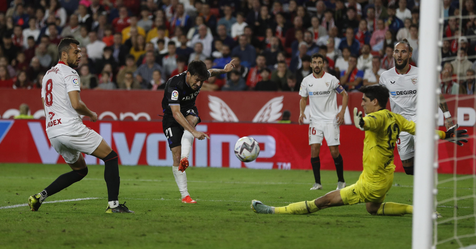 Las imágenes del Sevilla FC-Real Sociedad