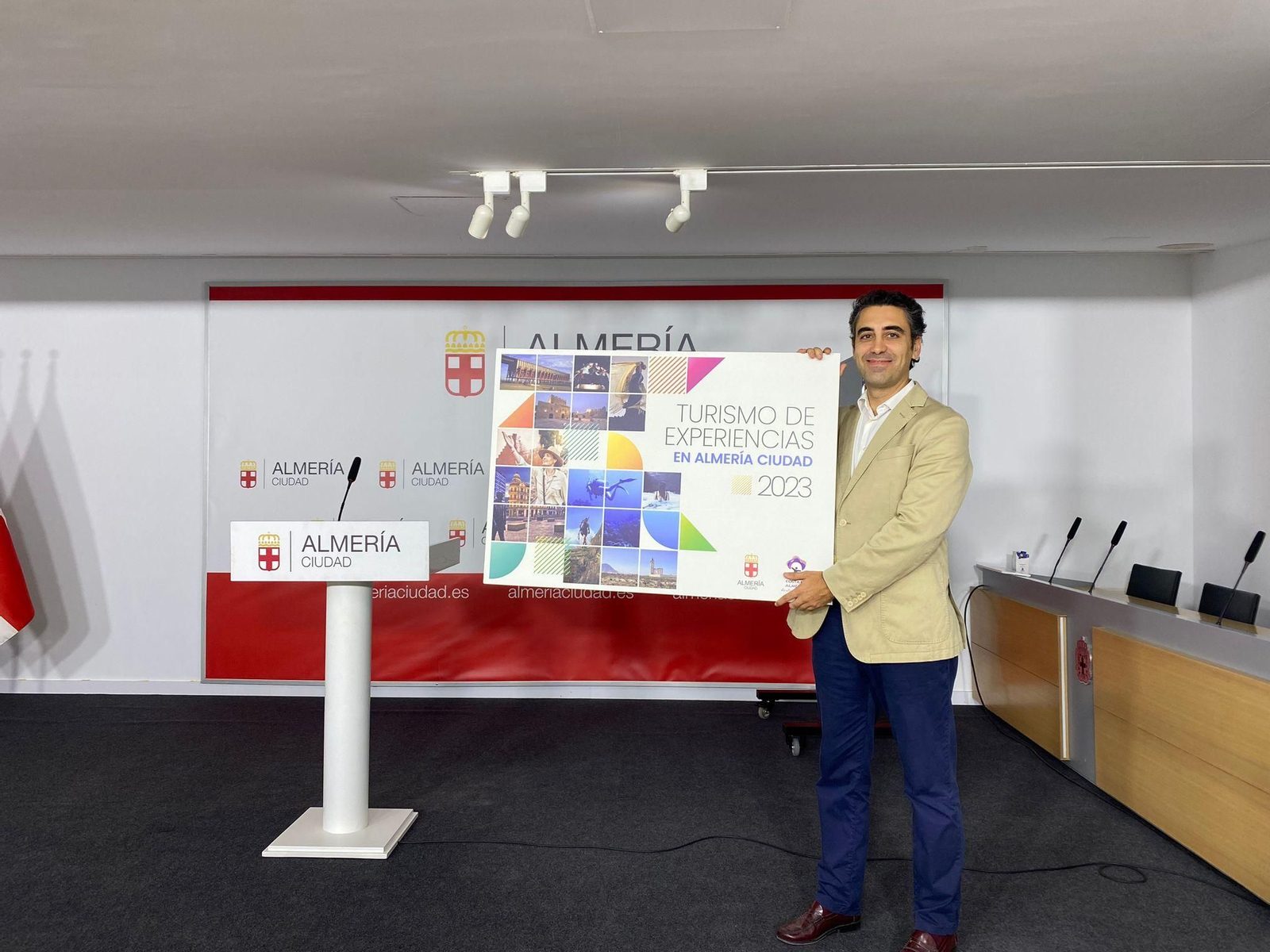 Joaquín Pérez de la Blanca en la presentación del programa 'Turismo de Experiencias'