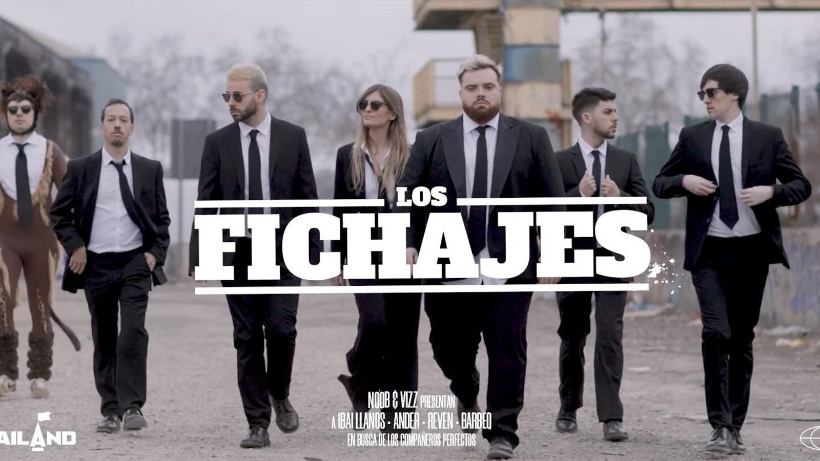 Captura del vídeo del presentación de los nuevos fichajes de Ibai Llanos, en la que falta IlloJuan.