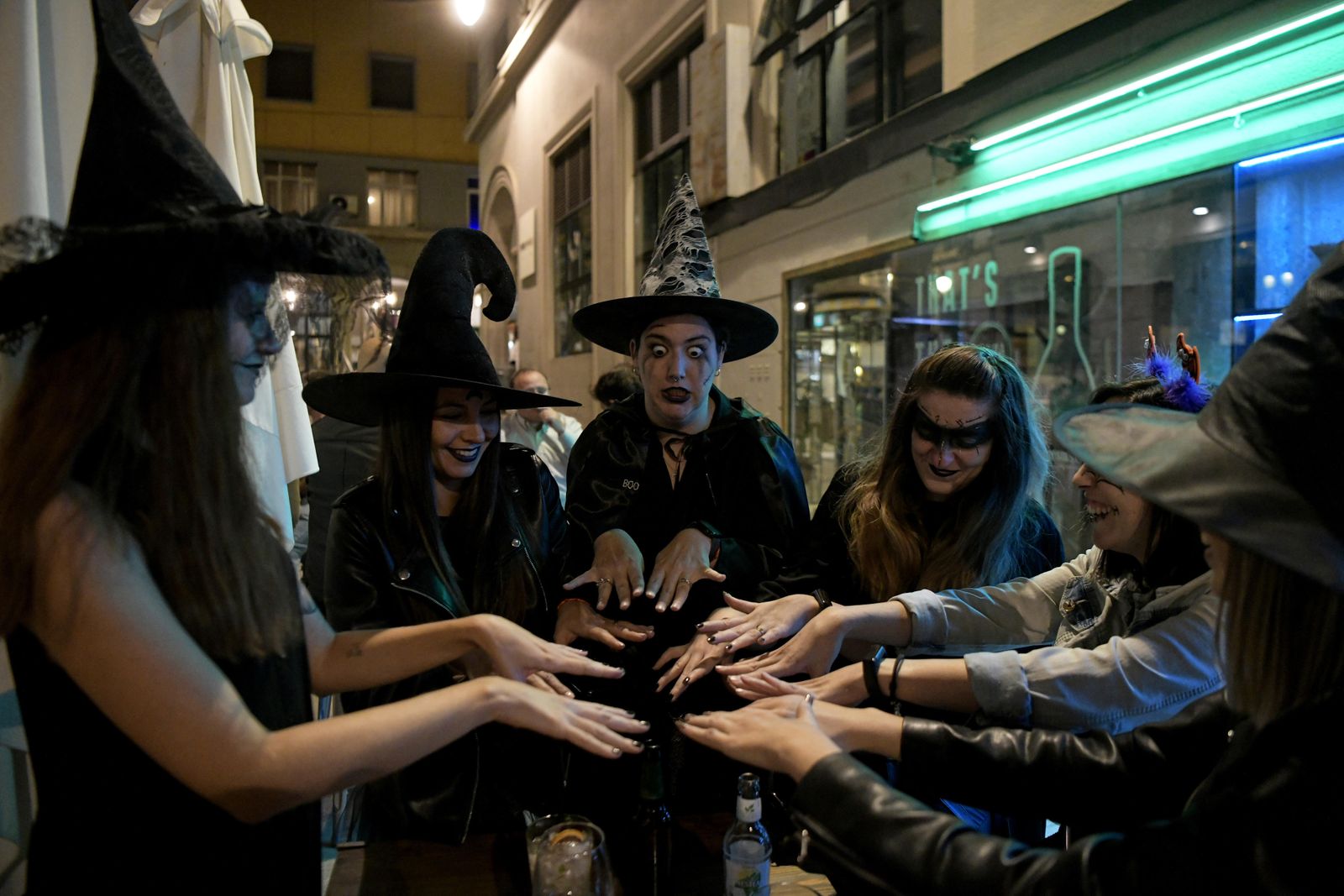 La celebración de Halloween en Granada en imágenes