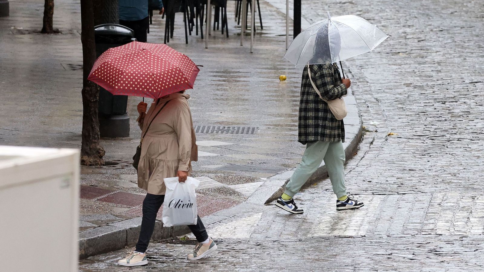 El tiempo inestable con lluvias regresará este lunes y martes a Jerez