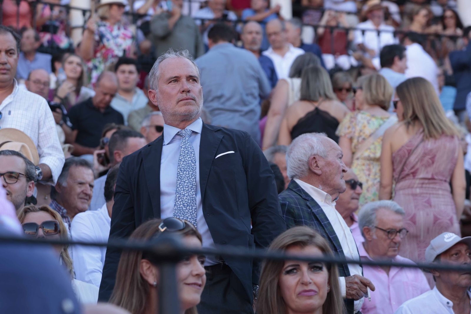 Ambiente en los tendidos de la Maestranza