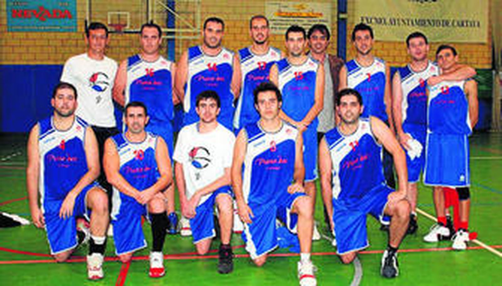 El CB Cartaya (en la imagen) disputará mañana la segunda semifinal ante el actual campeón, Valverde.