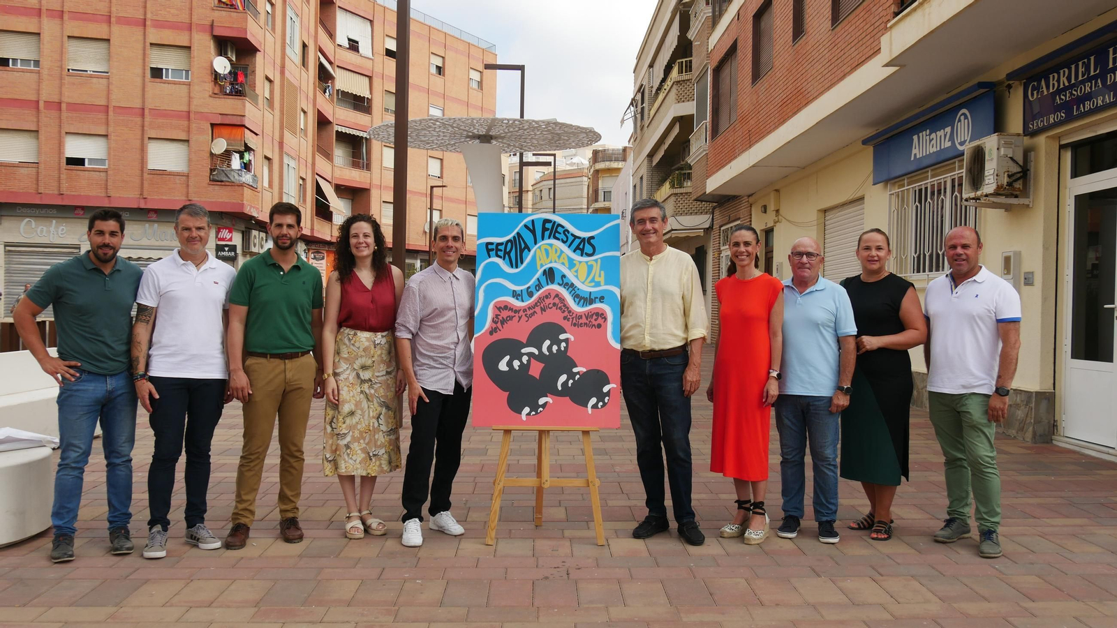 Presentación del cartel de la Feria de Adra 2024. Presentación del cartel de la Feria de Adra 2024.