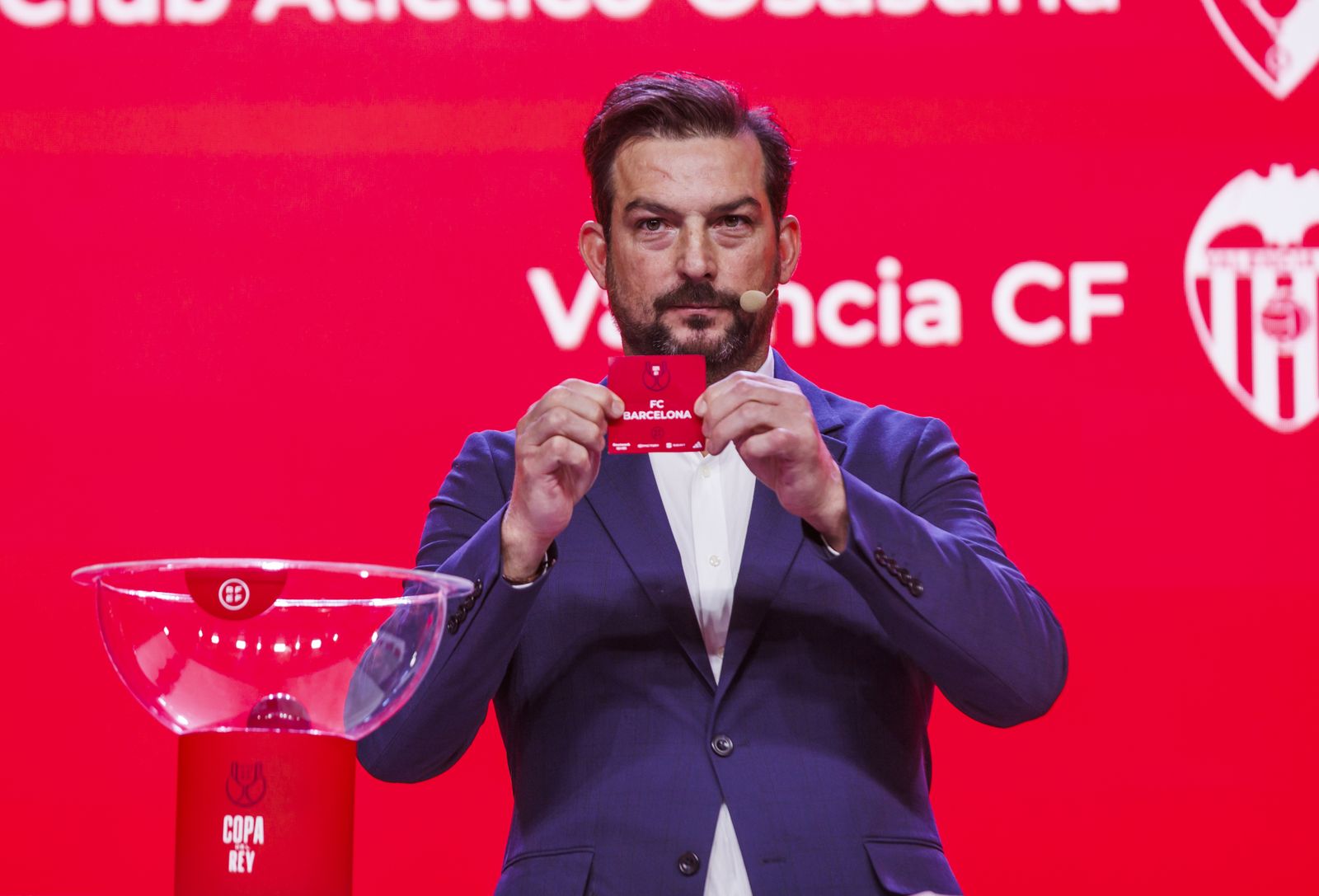 Las fotos del sorteo de la Copa del Rey