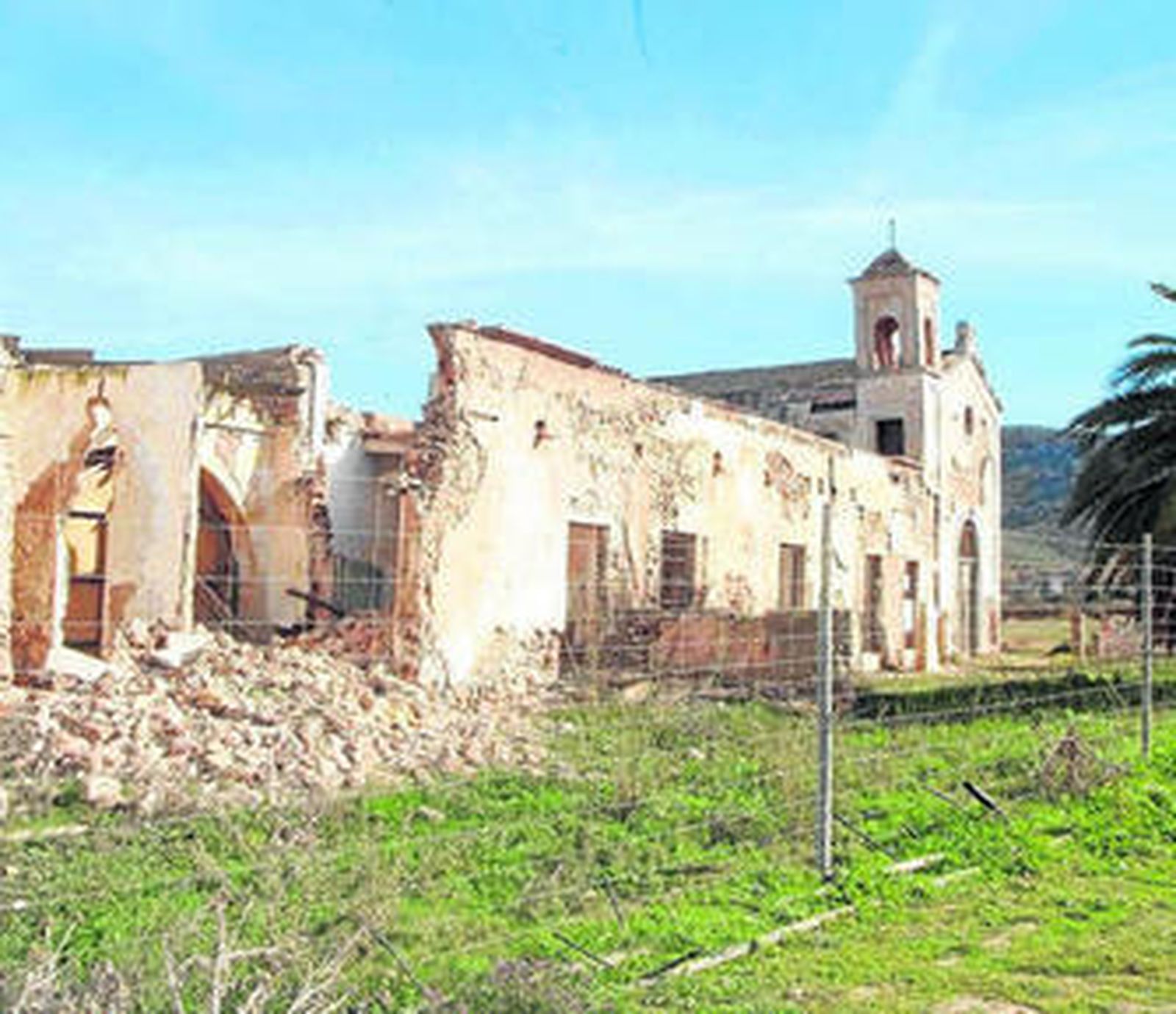 Aspecto del Cortijo  del Fraile  en una imagen captada hace unas semanas.