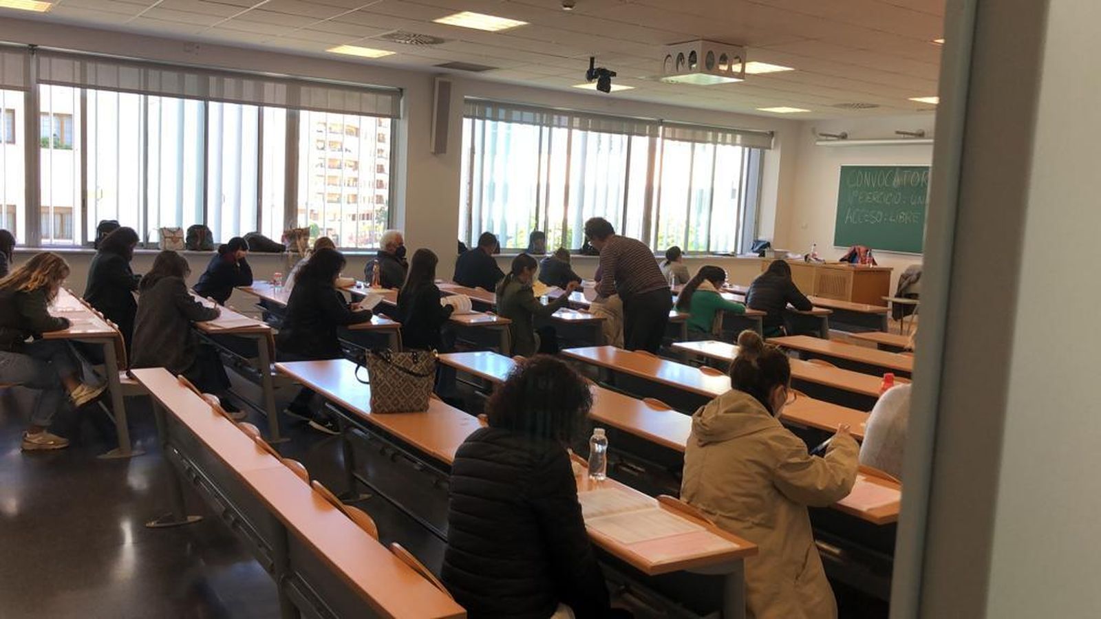 Más de 700 personas con discapacidad intelectual se examinan para acceder al Cuerpo de Auxiliares Administrativos de la Junta