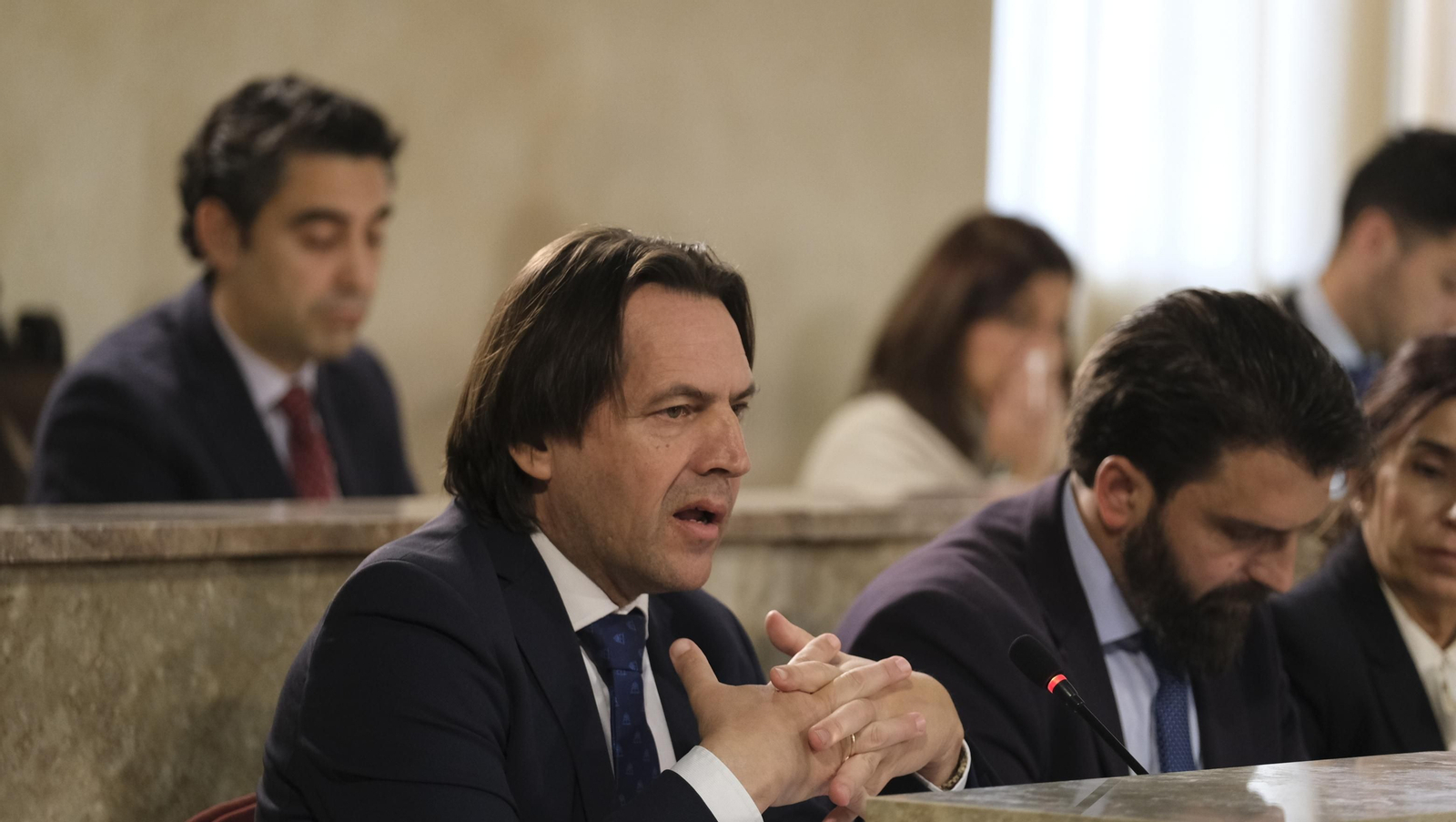 Imágenes del Pleno del Ayuntamiento de Almería sobre el estado de la Ciudad