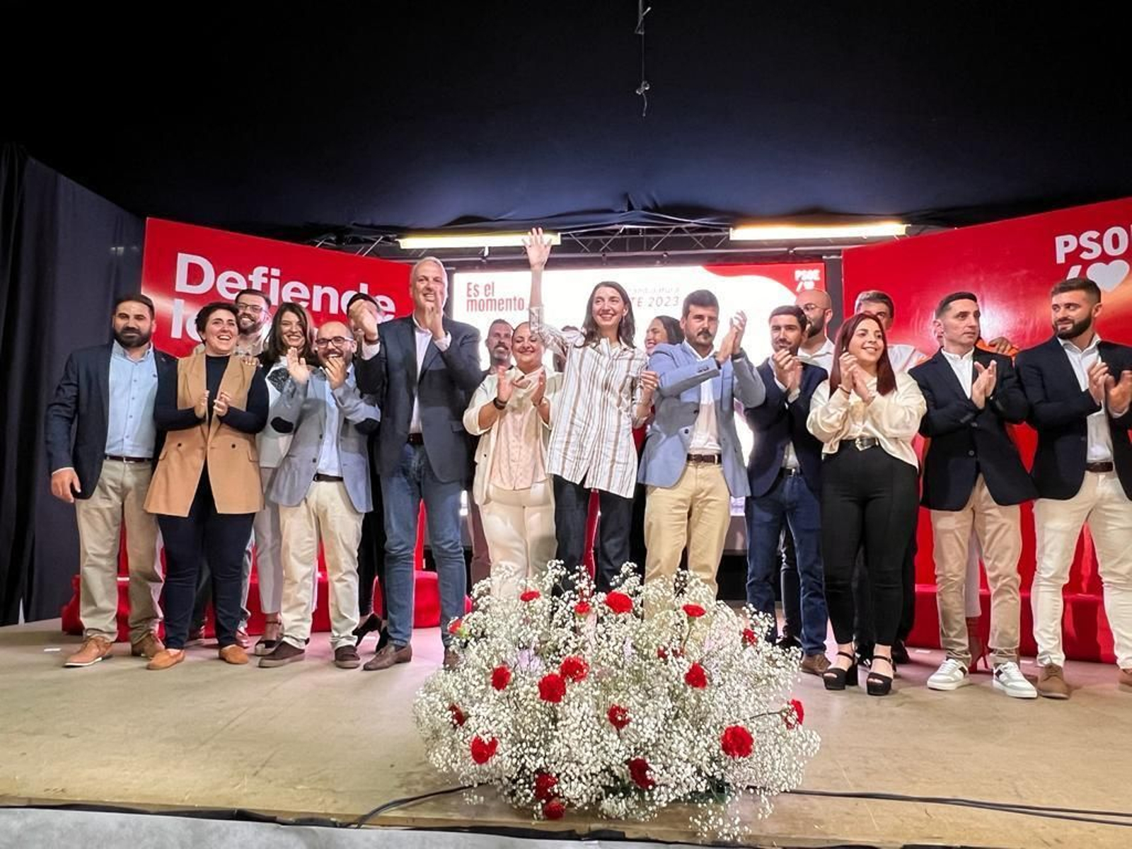 Javier Rodríguez junto a la ministra, Pilar Llop y el secretario de los socialistas gaditanos, Juan Carlos Ruiz Boix. Javier Rodríguez junto a la ministra, Pilar Llop y el secretario de los socialistas gaditanos, Juan Carlos Ruiz Boix.