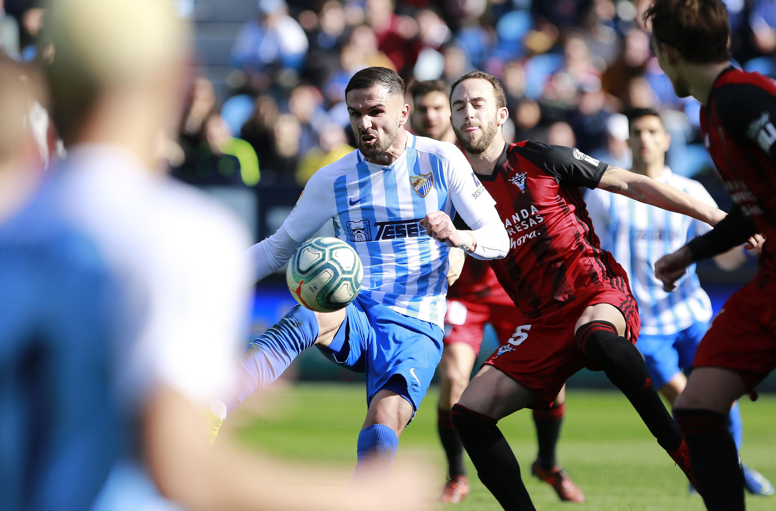 Las imágenes del Málaga CF - Mirandés Las imágenes del Málaga CF - Mirandés
