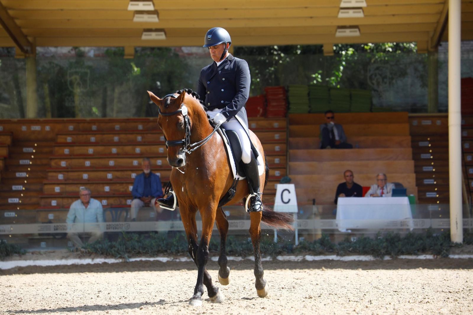 El concurso nacional de Doma Clásica en las Caballerizas Reales de Córdoba