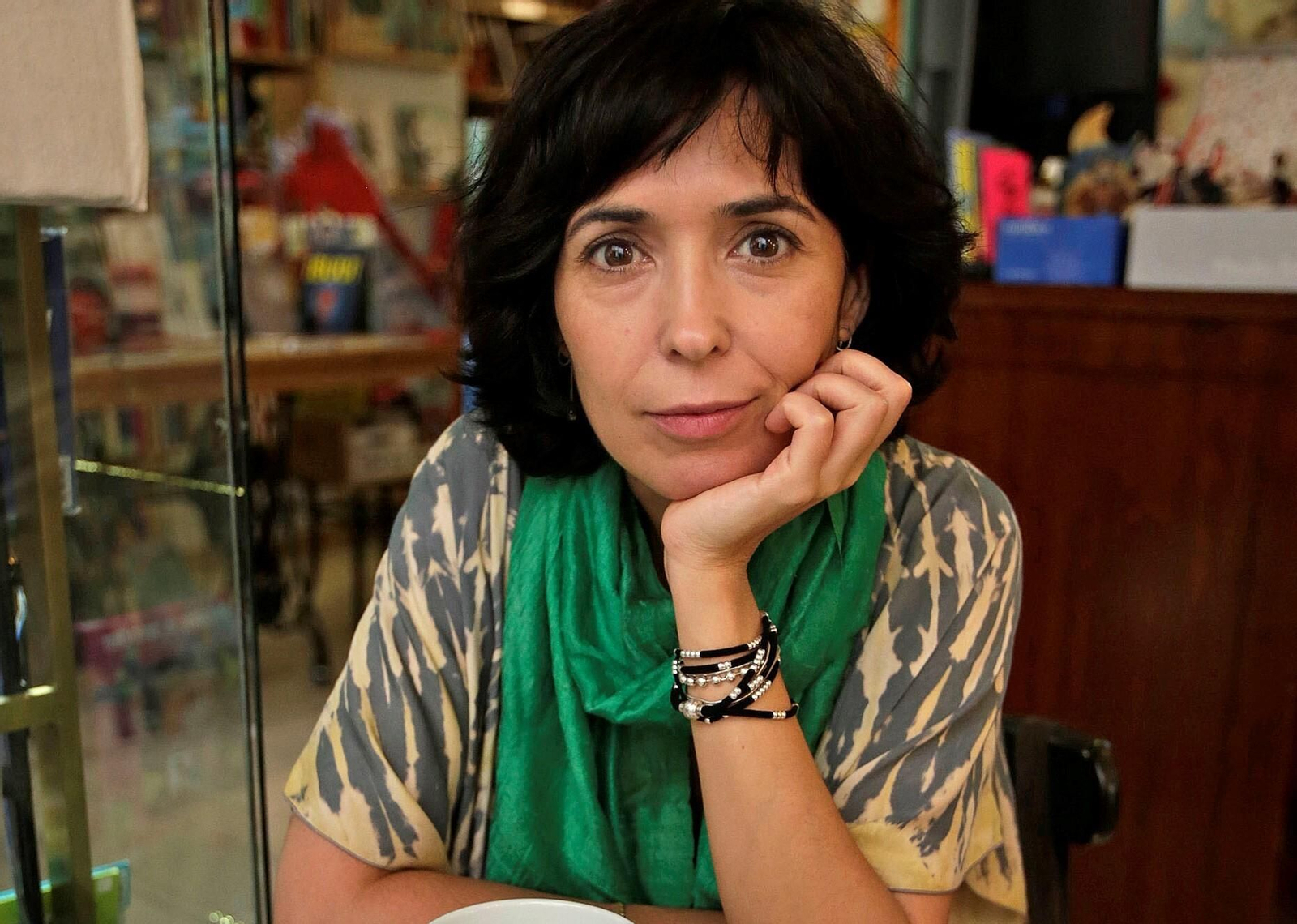 La escritora Edurne Portela.