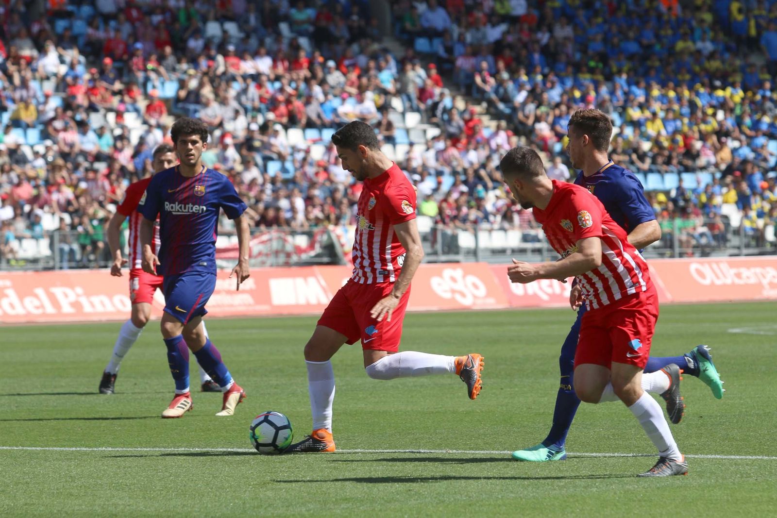 El UD Almería-Barça B, en imágenes