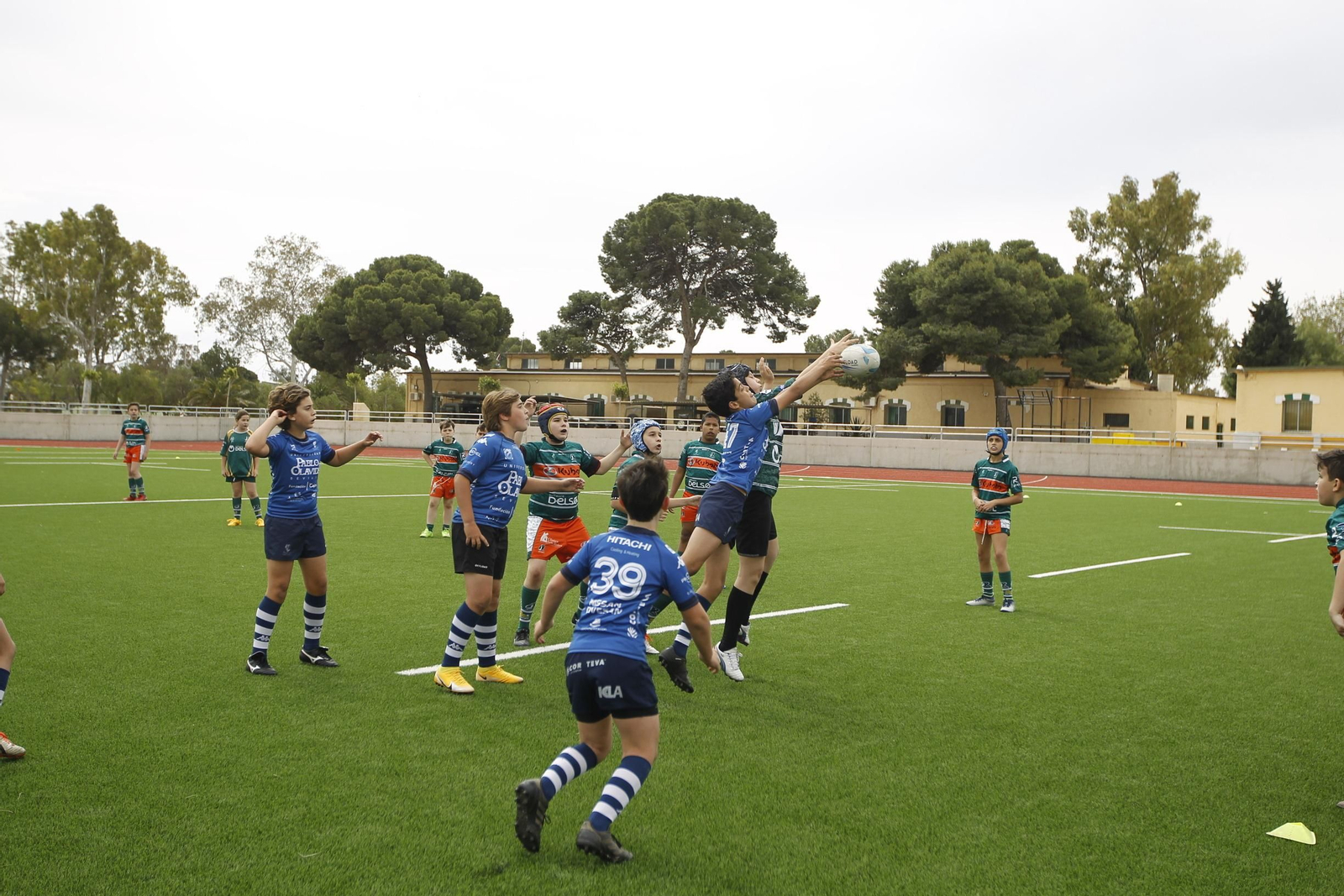 Fotogalería rugby sub-12 andaluz en la Base de La Legión. Viator (Almería)