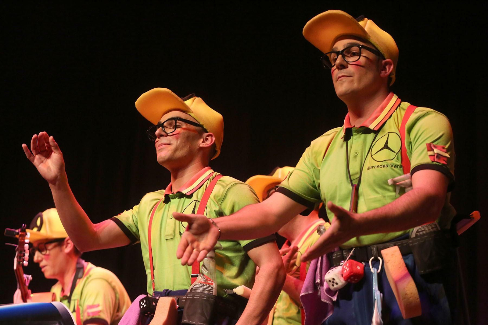 Cuarto día de preliminares del Carnaval Colombino en imágenes