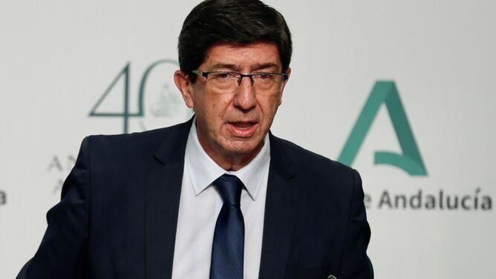 Juan Marín, vicepresidente de la Junta de Andalucía