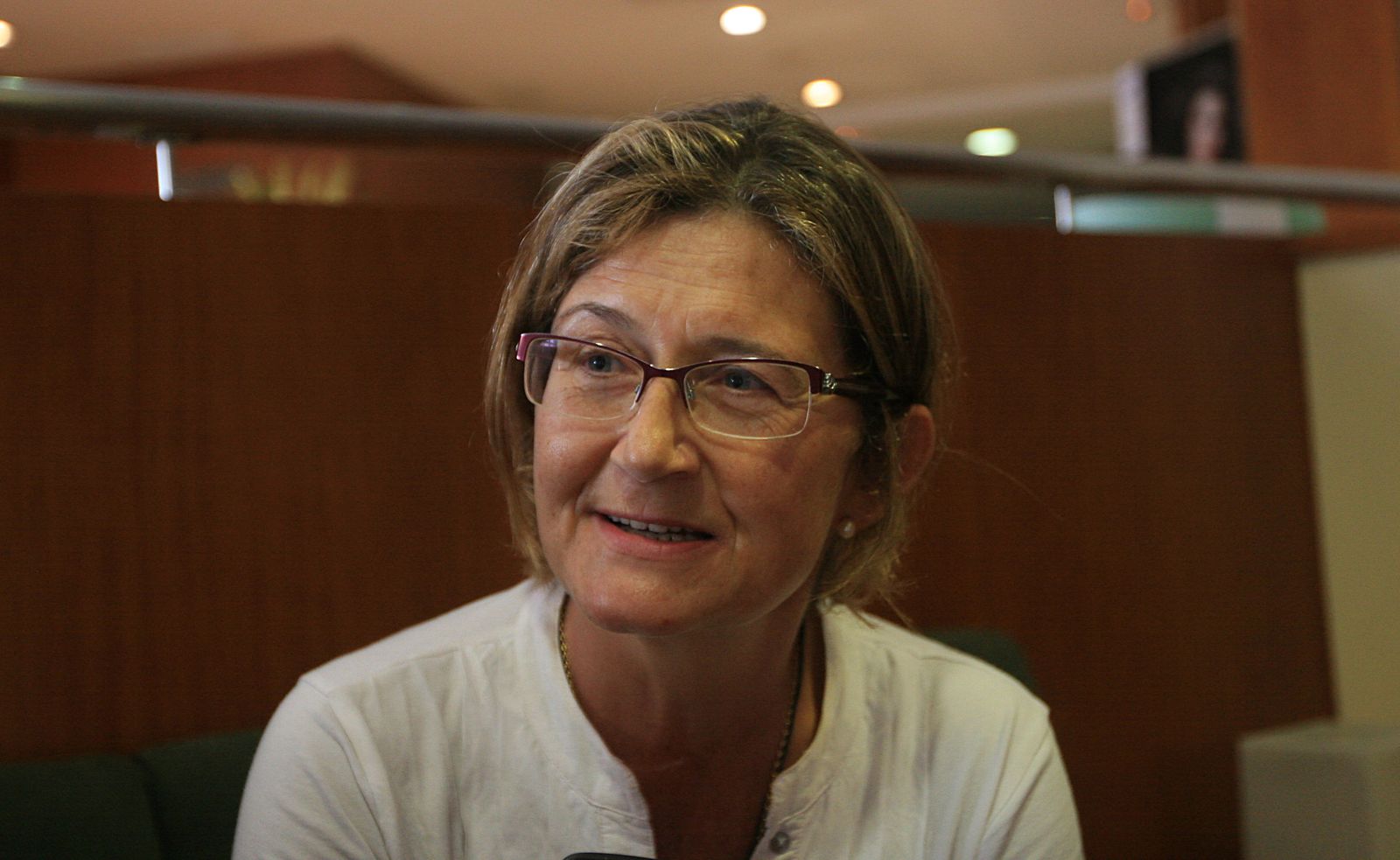 Ana Sofía Pérez-Bustamante, poeta y profesora de la Universidad de Cádiz.