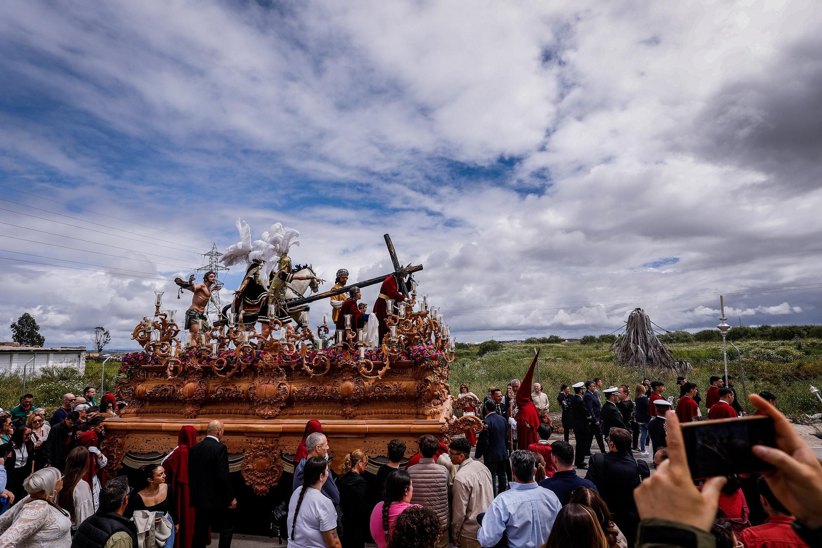 Las imágenes de la Hermandad de Tres Caídas de la Semana Santa de San Fernando 2025