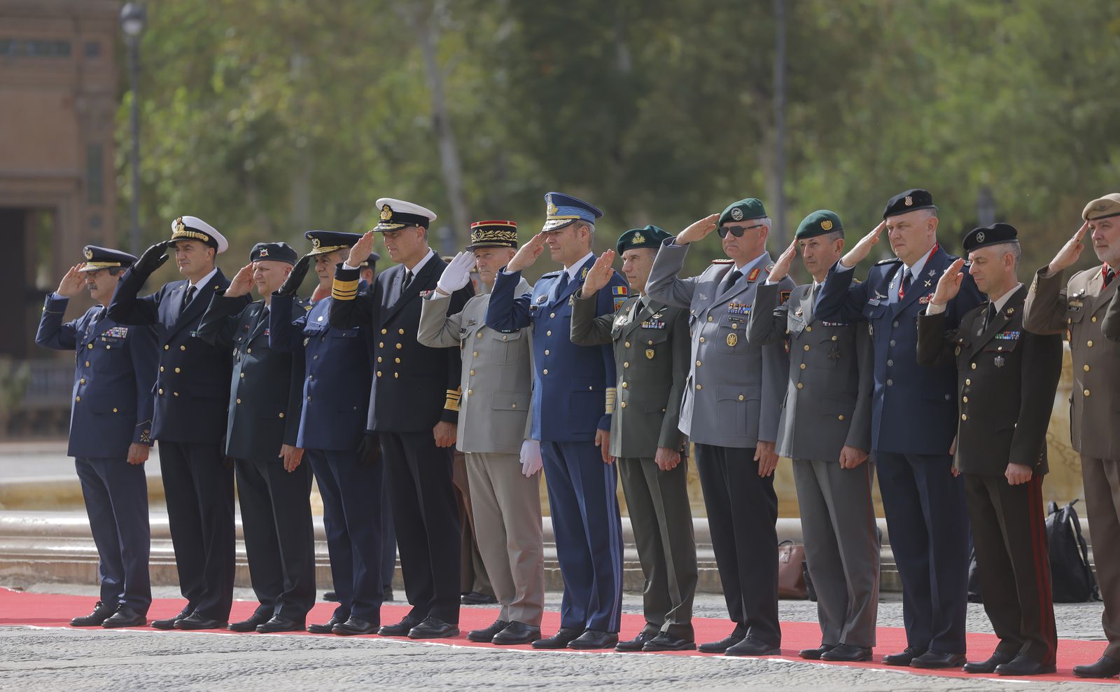Las fotos del acto de inauguración de la Reunión de los Jefes de Estado Mayor de la Defensa