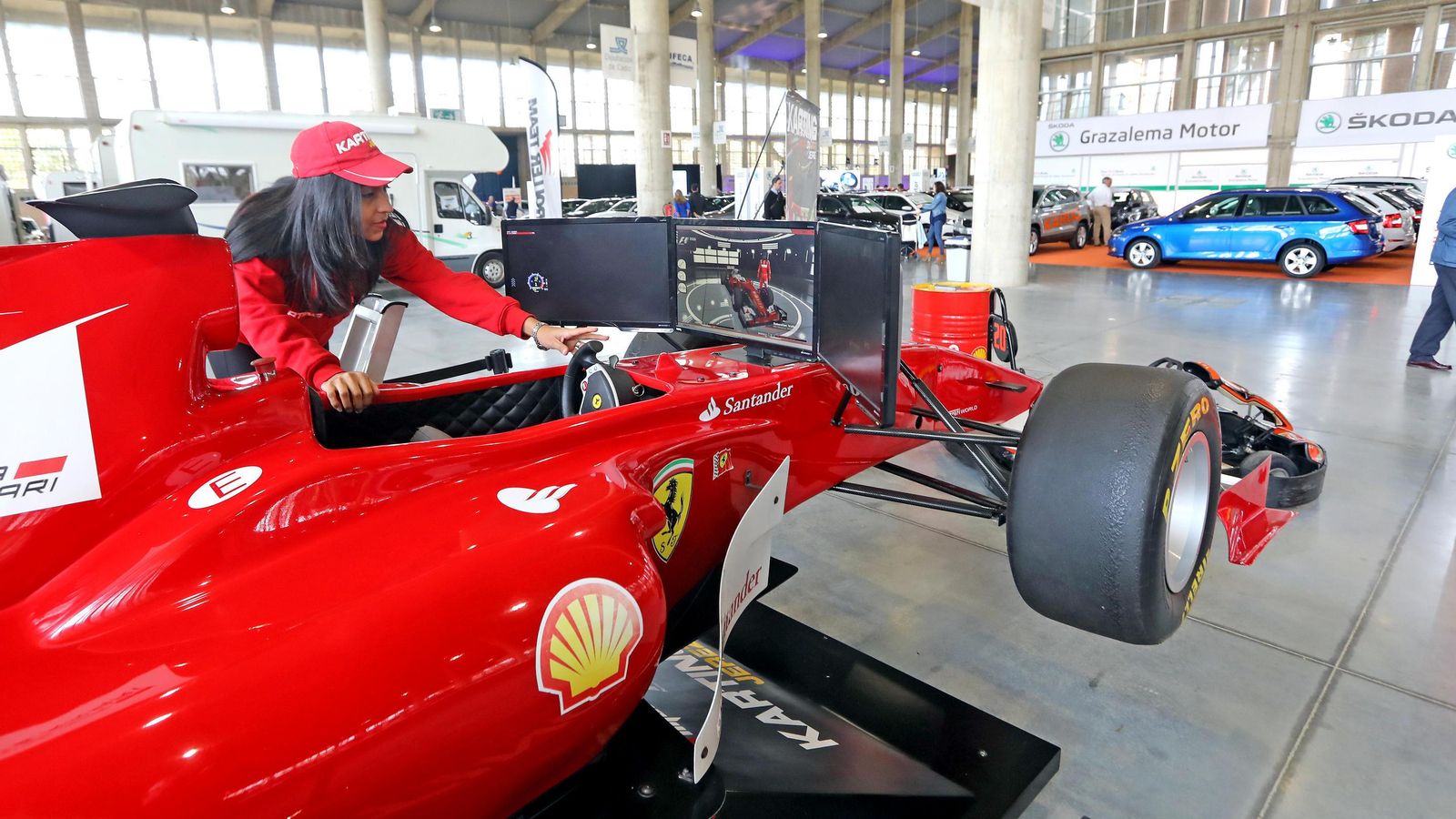 Un simulador de Fórmula 1 para los amantes de las emociones fuertes.