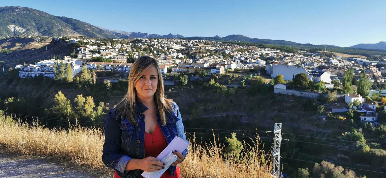 La portavoz del PP en Monachil, Cristina Marín.