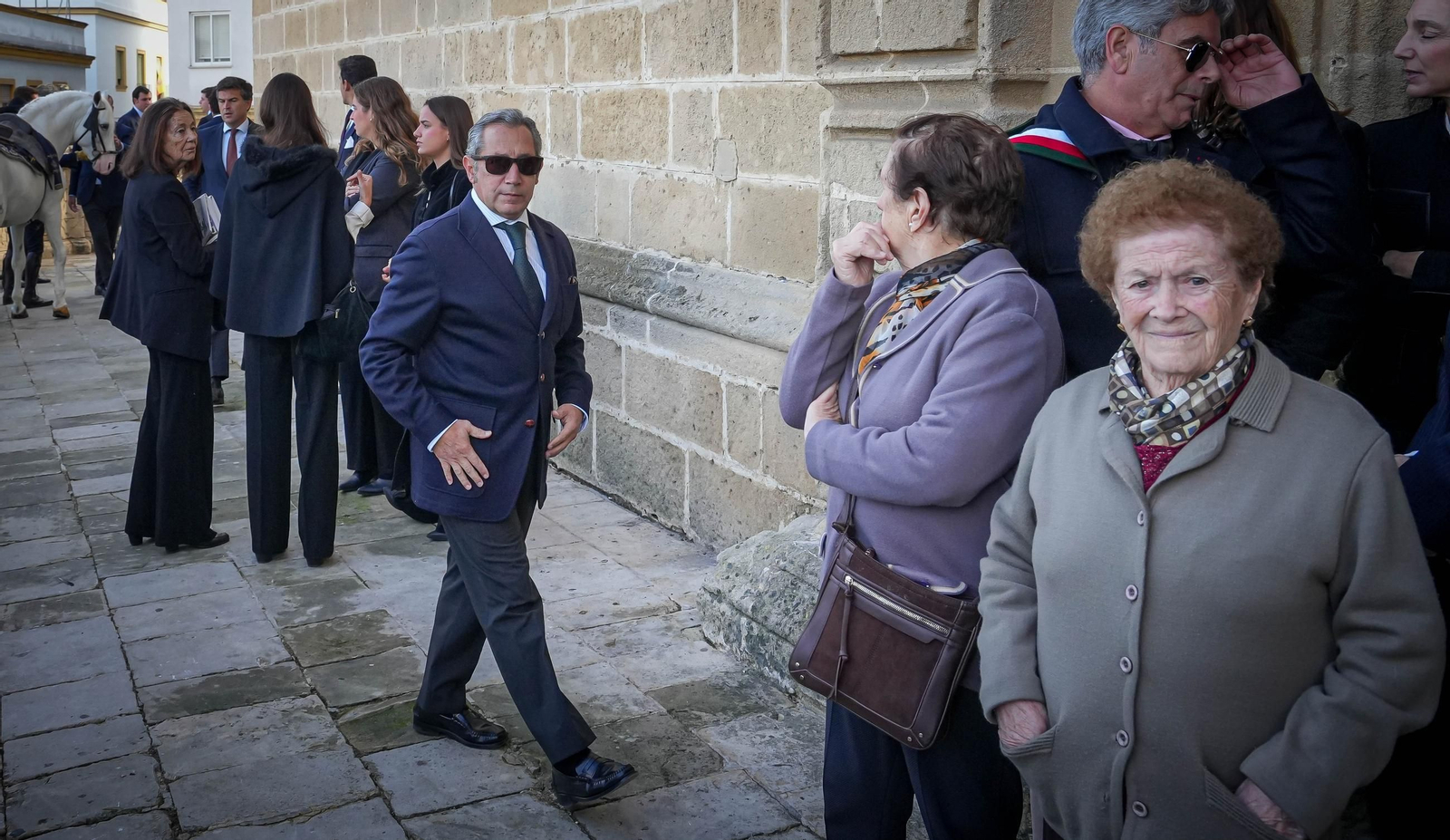 Imágenes del funeral de Álvaro Domecq en la catedral de Jerez