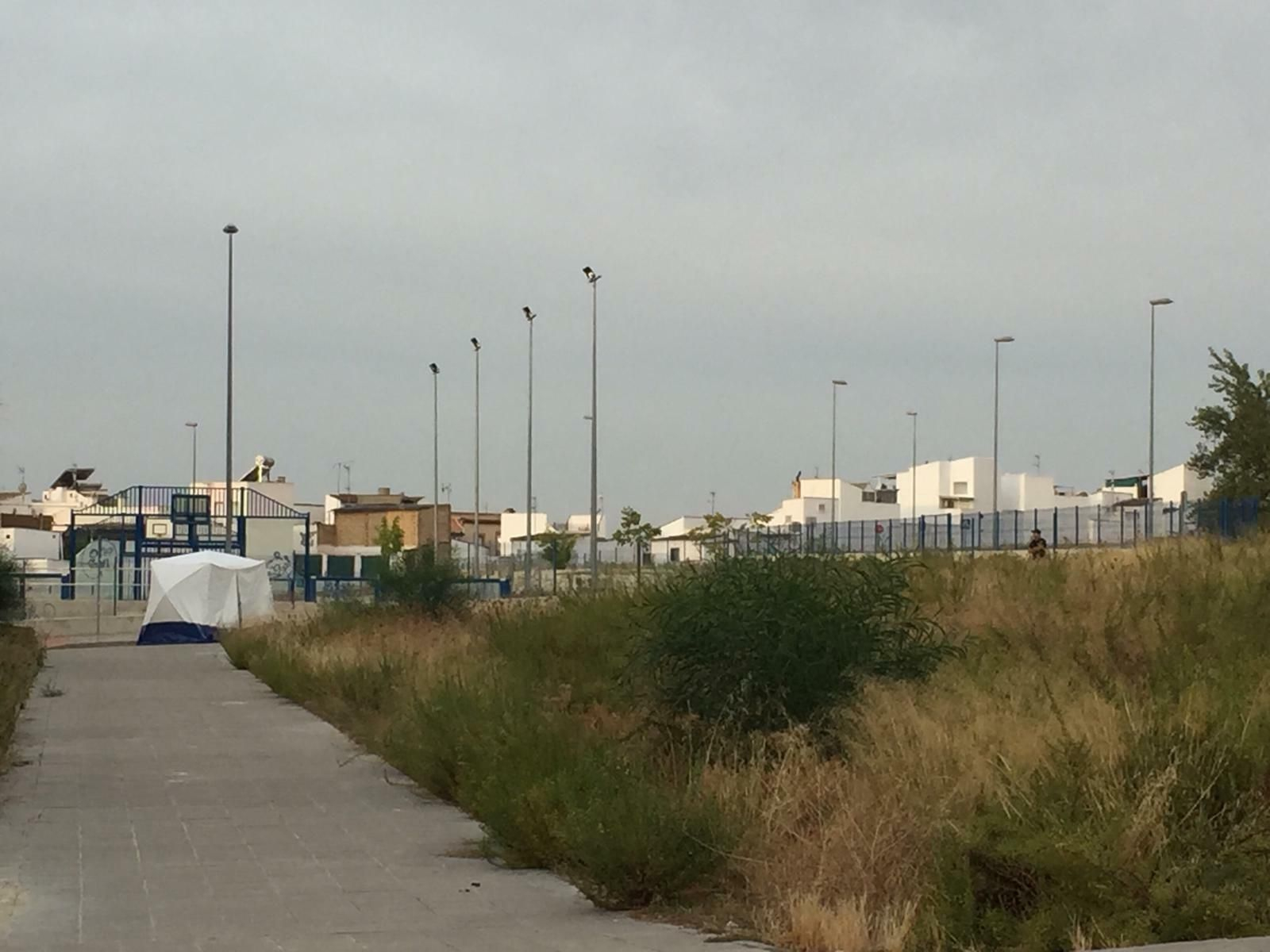 Lugar en el que se produjo el apuñalamiento.