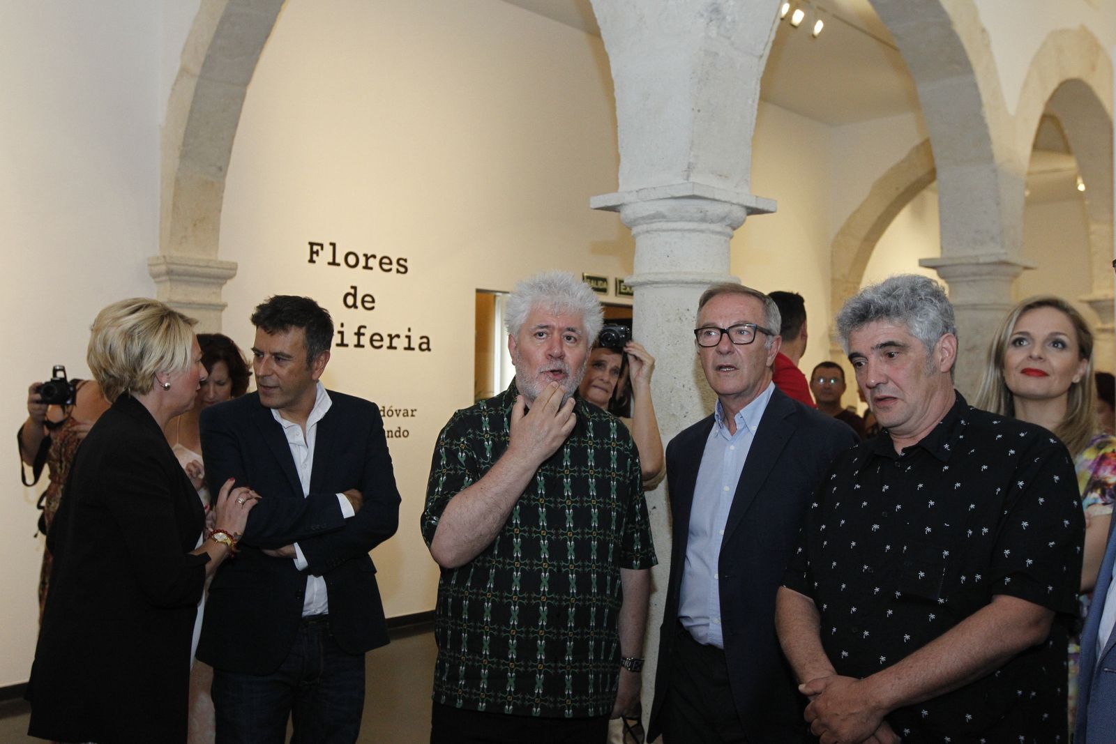 Fotogalería visita Pedro Almodóvar al CAF Almería
