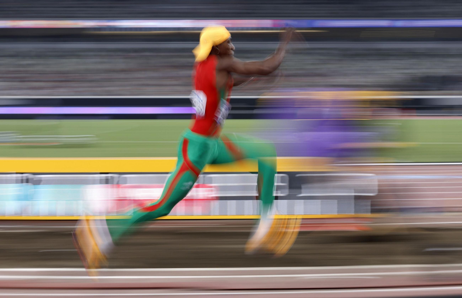 Las fotos de la lesión de Jordan Díaz y del resto de la jornada del Mundial de atletismo