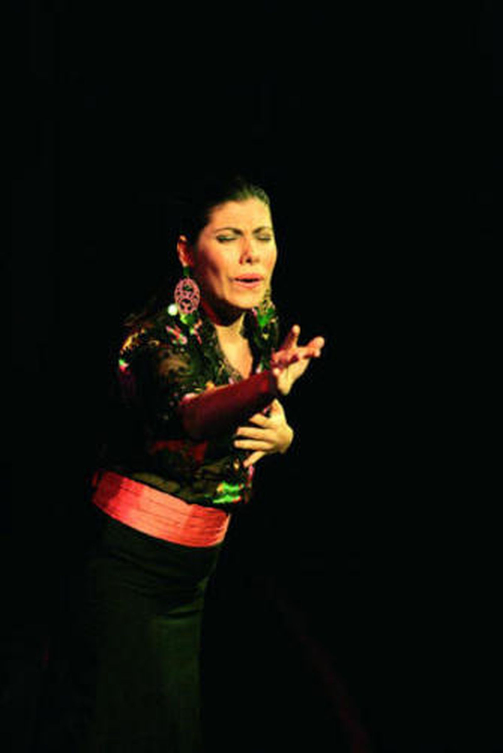 María José Pérez, esencia del flamenco almeriense.