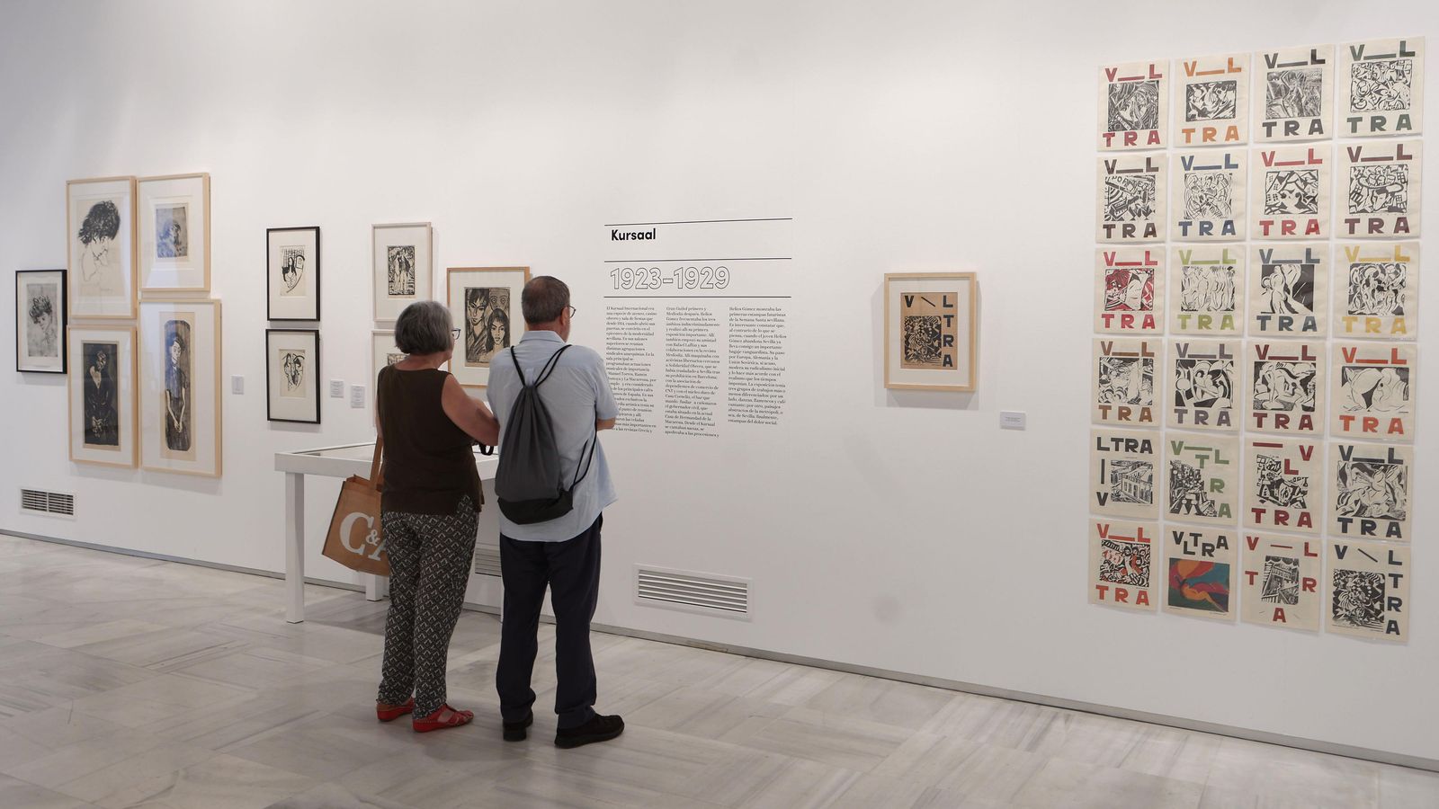 La muestra de Sevilla se desarrolla a partir de ‘Helios Gómez. Días de ira’, que albergó el Virreina Centre de la Imatge.