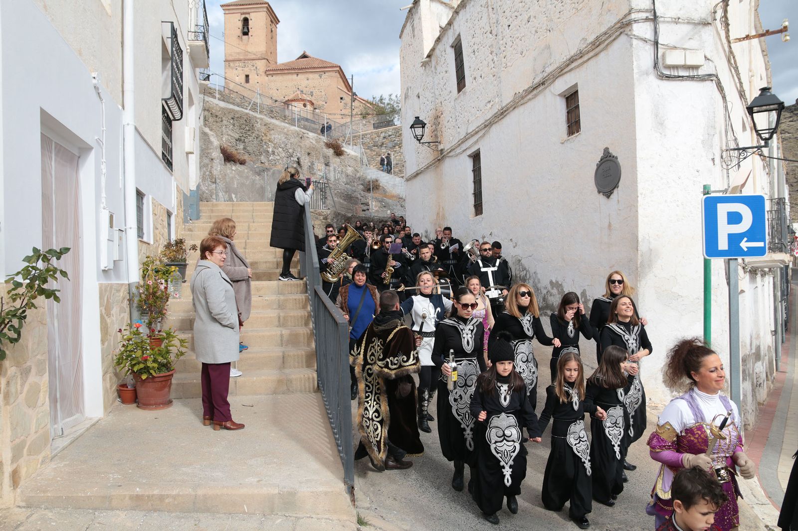 Los Moros y Cristianos de Gérgal se enfrentan en las fiestas de San Sebastián