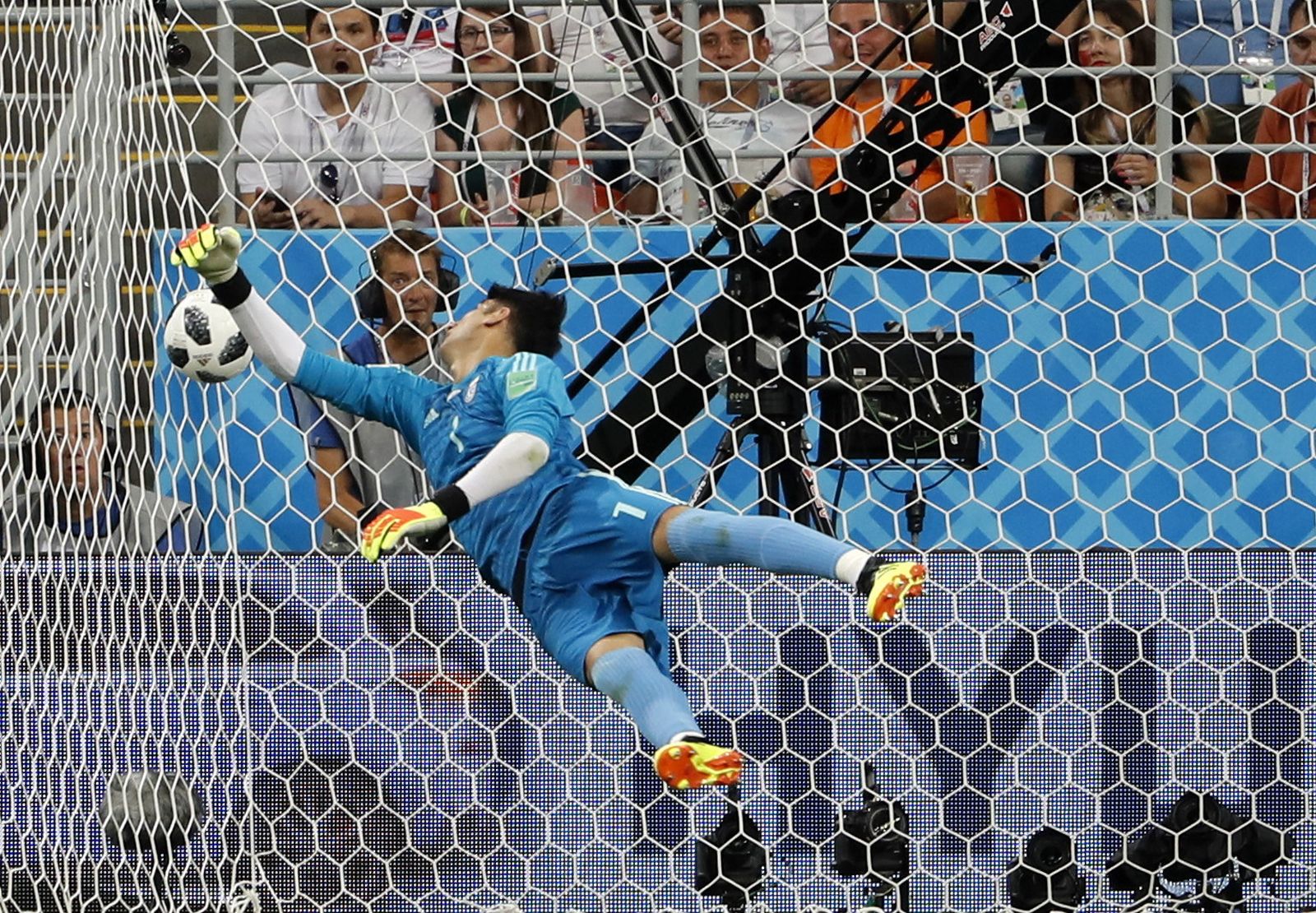 Las imágenes del Irán-Portugal