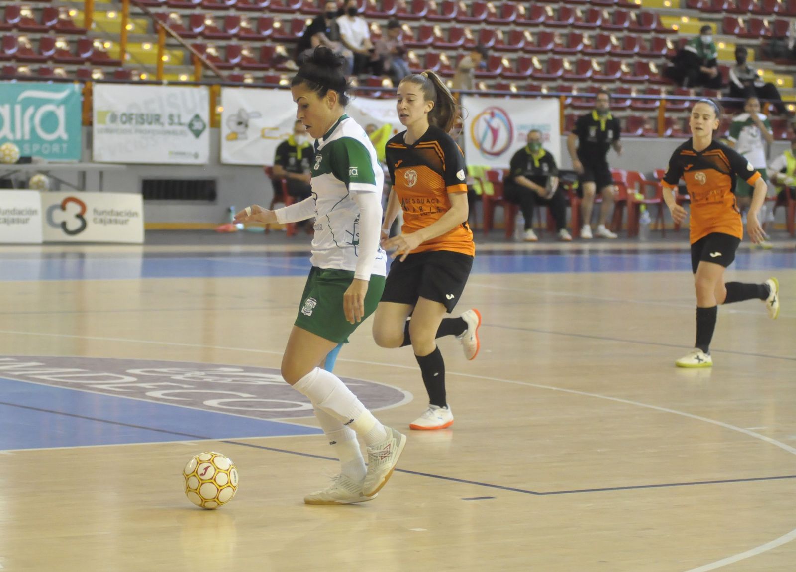 Rocío Gracia, durante un partido de la pasada temporada.