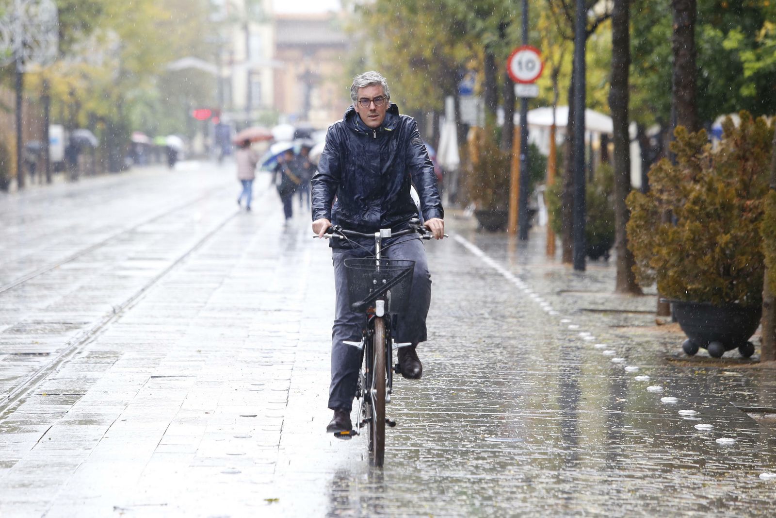 Las imágenes del temporal en Sevilla