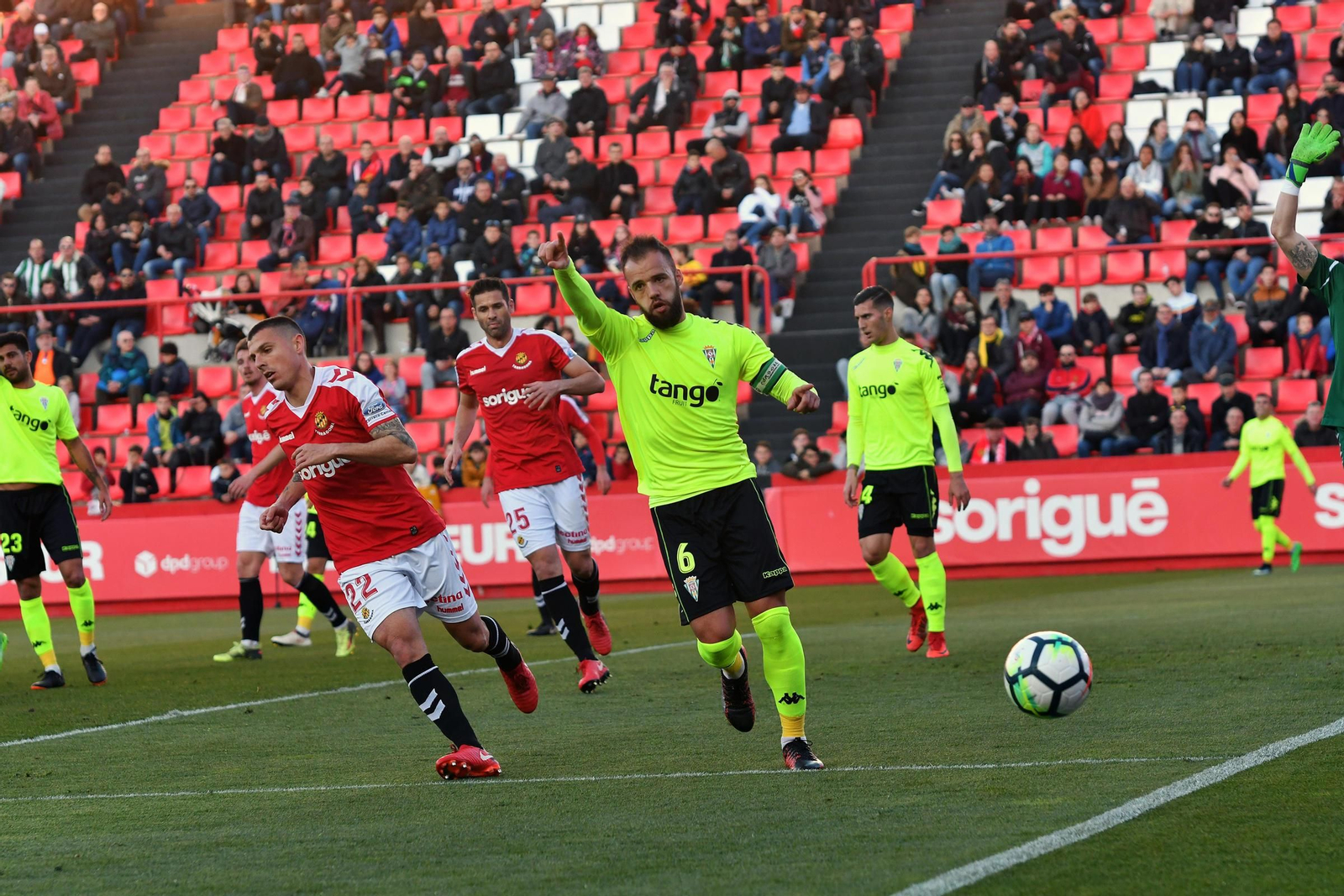 Las imágenes del Nàstic-Córdoba