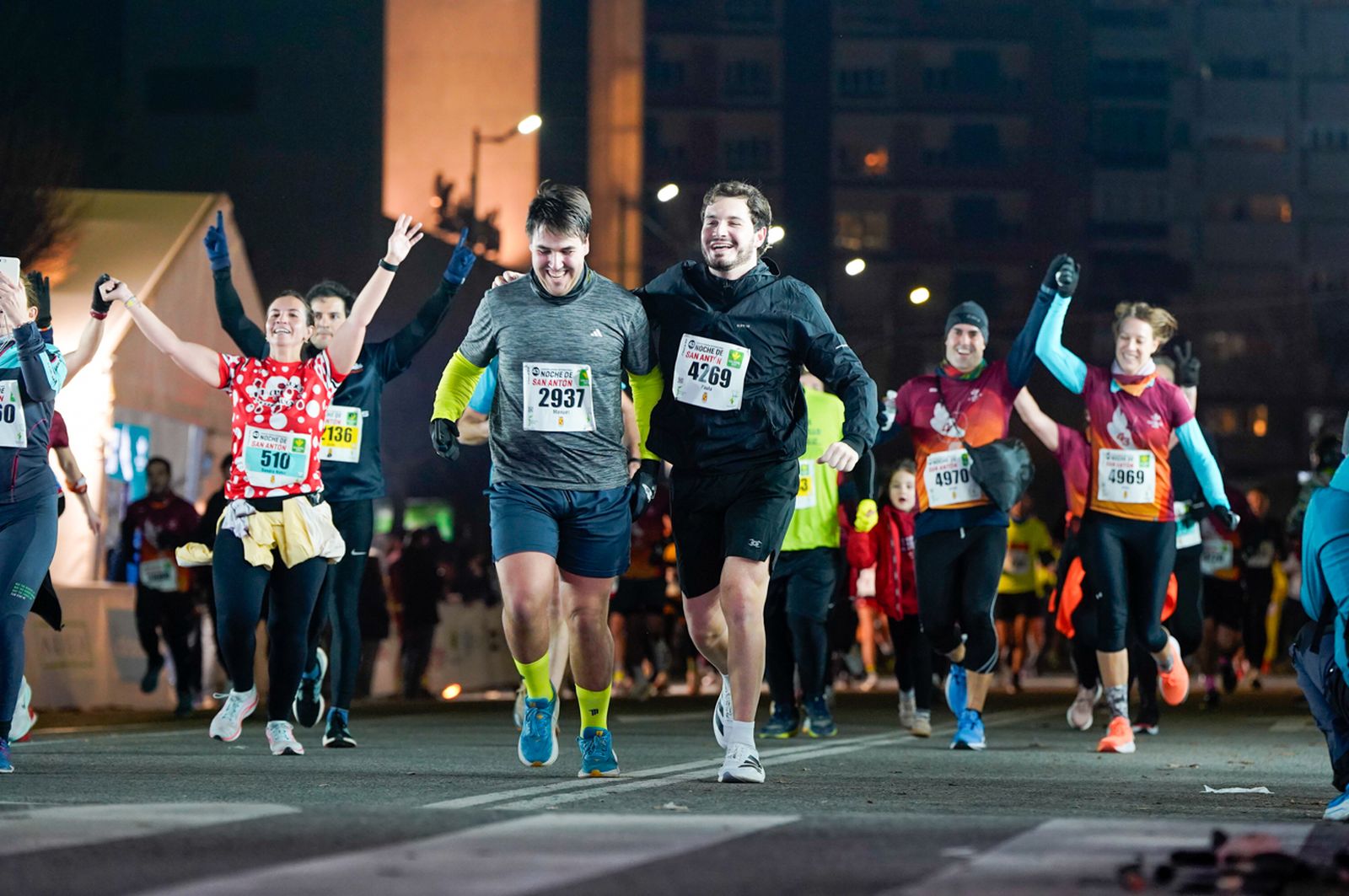 En imágenes: búscate en tu llegada a meta de la Carrera de San Antón 2026 (19)