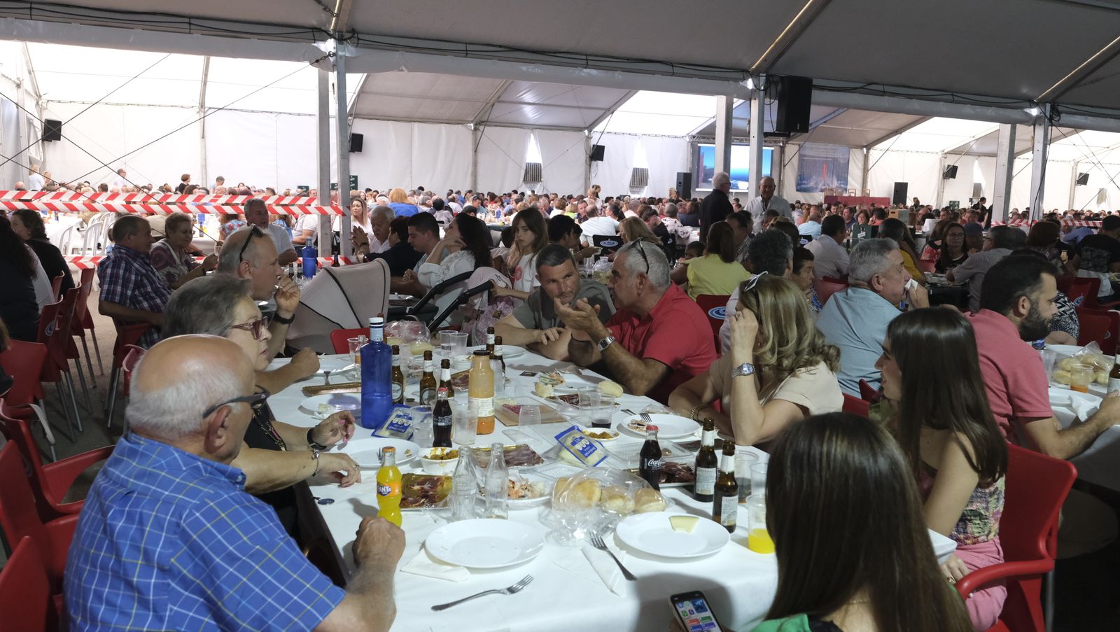 Imágenes de la comida anual de la CUCN, en Níjar