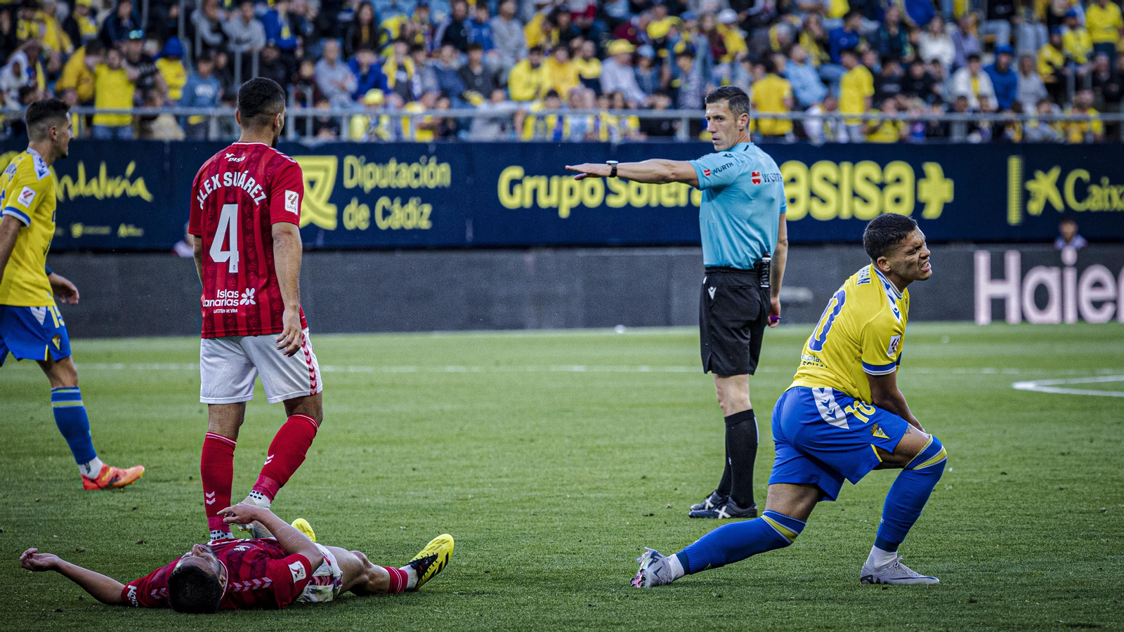 Partido del Cádiz CF contra la UD Las Palmas
