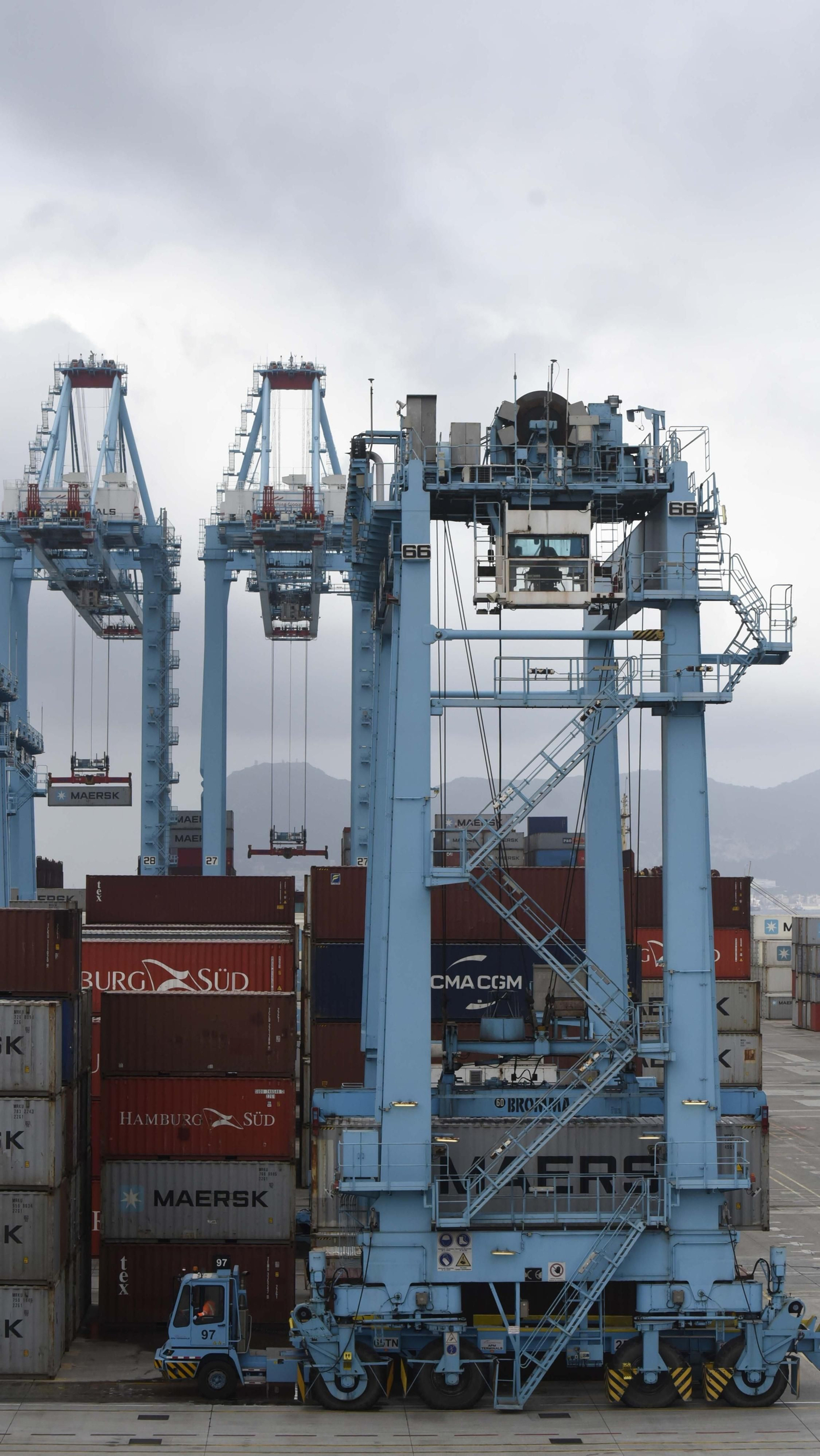 Las fotos de la actividad en el Puerto de Algeciras durante el estado de alarma