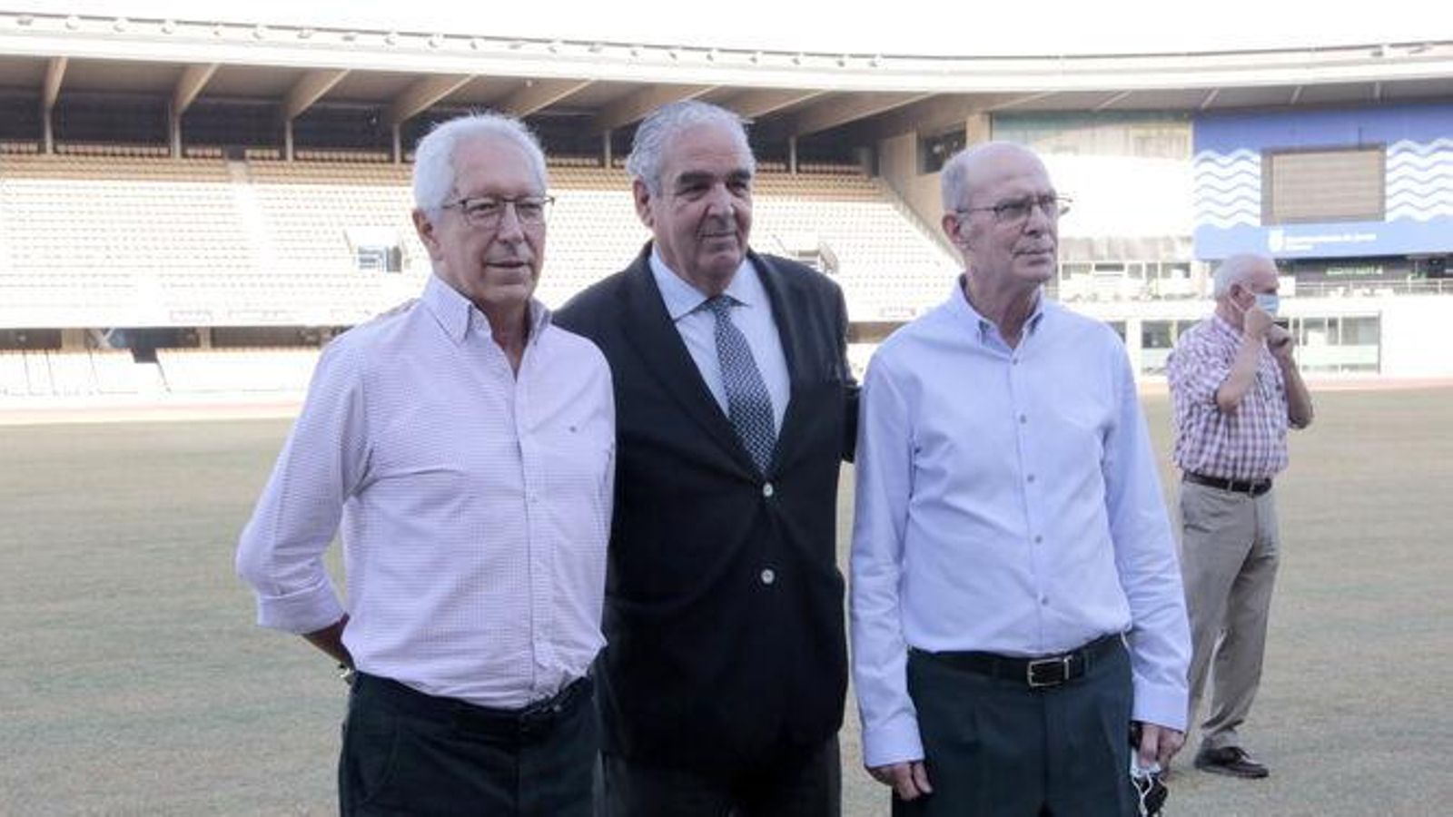 Rafael Coca, Ignacio de la Calle y Ravelo, últimos presidentes del XDFC.