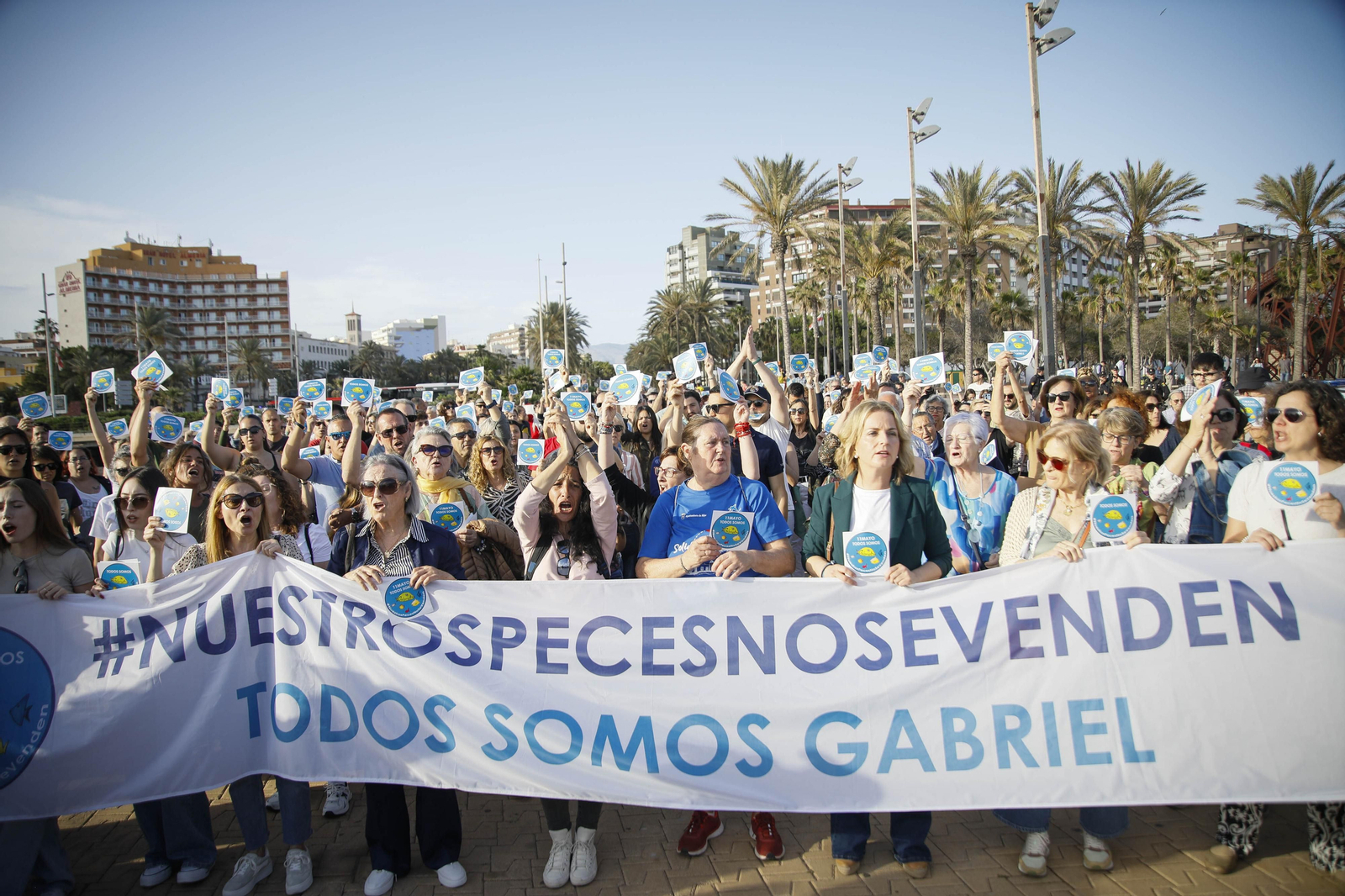 Nuestros peces no se venden, en imágenes