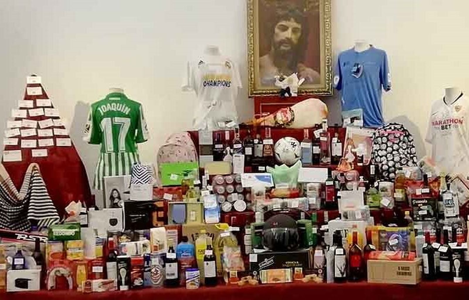 Una imagen de la cesta del Resucitado, en una edición anterior.