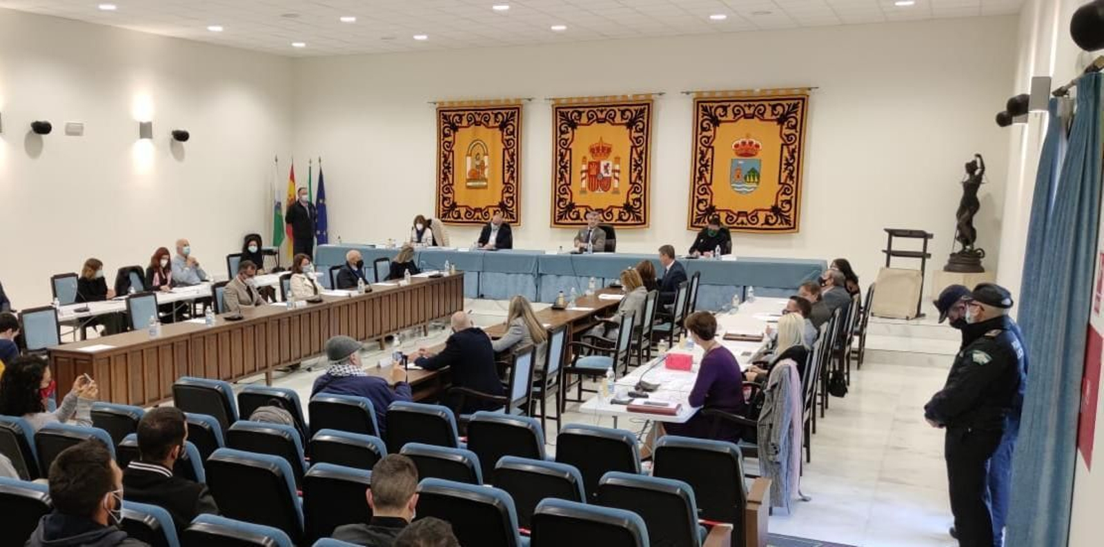 Vista general del Pleno de Estepona.