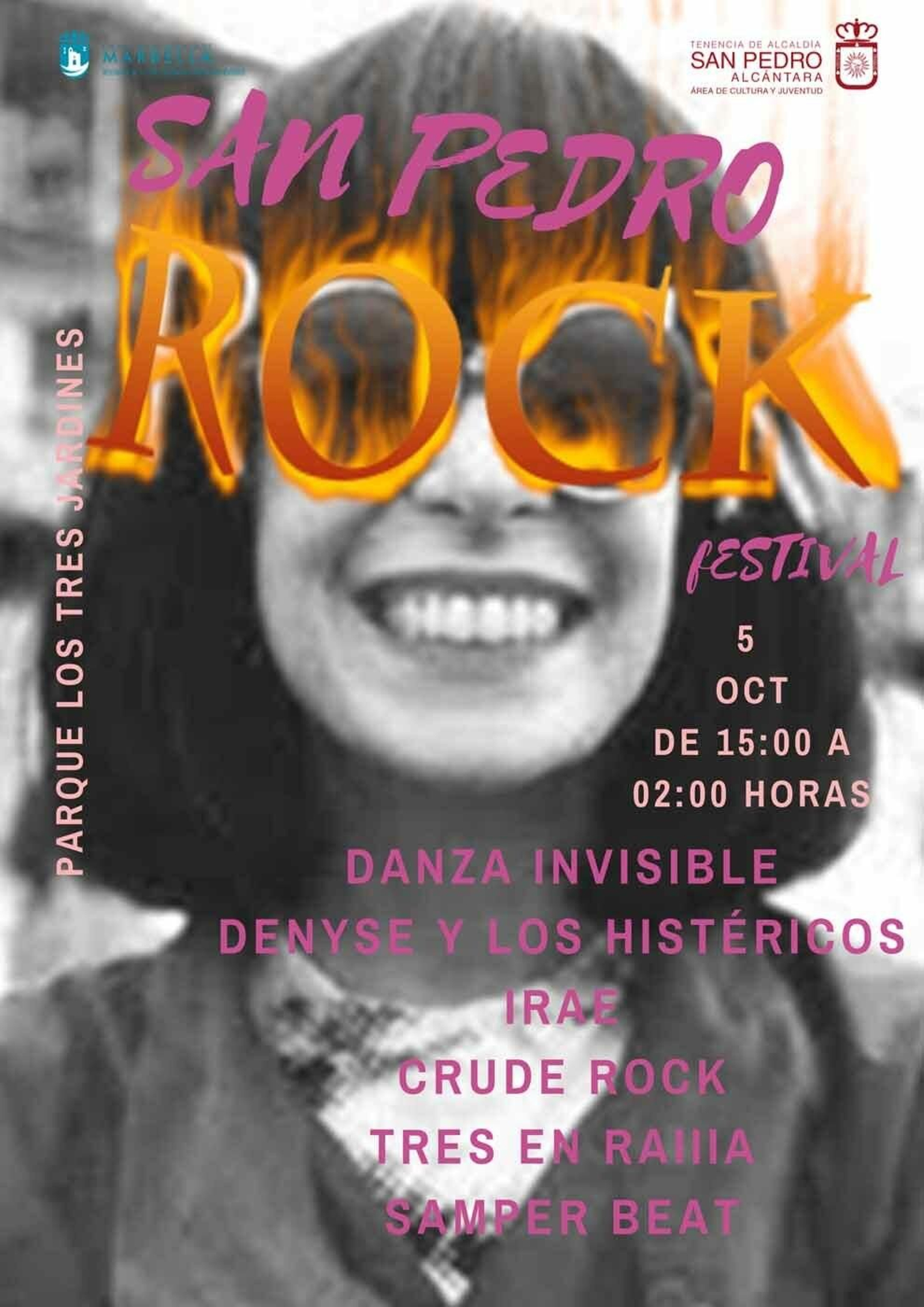 Cartel del Festival San Pedro Rock.