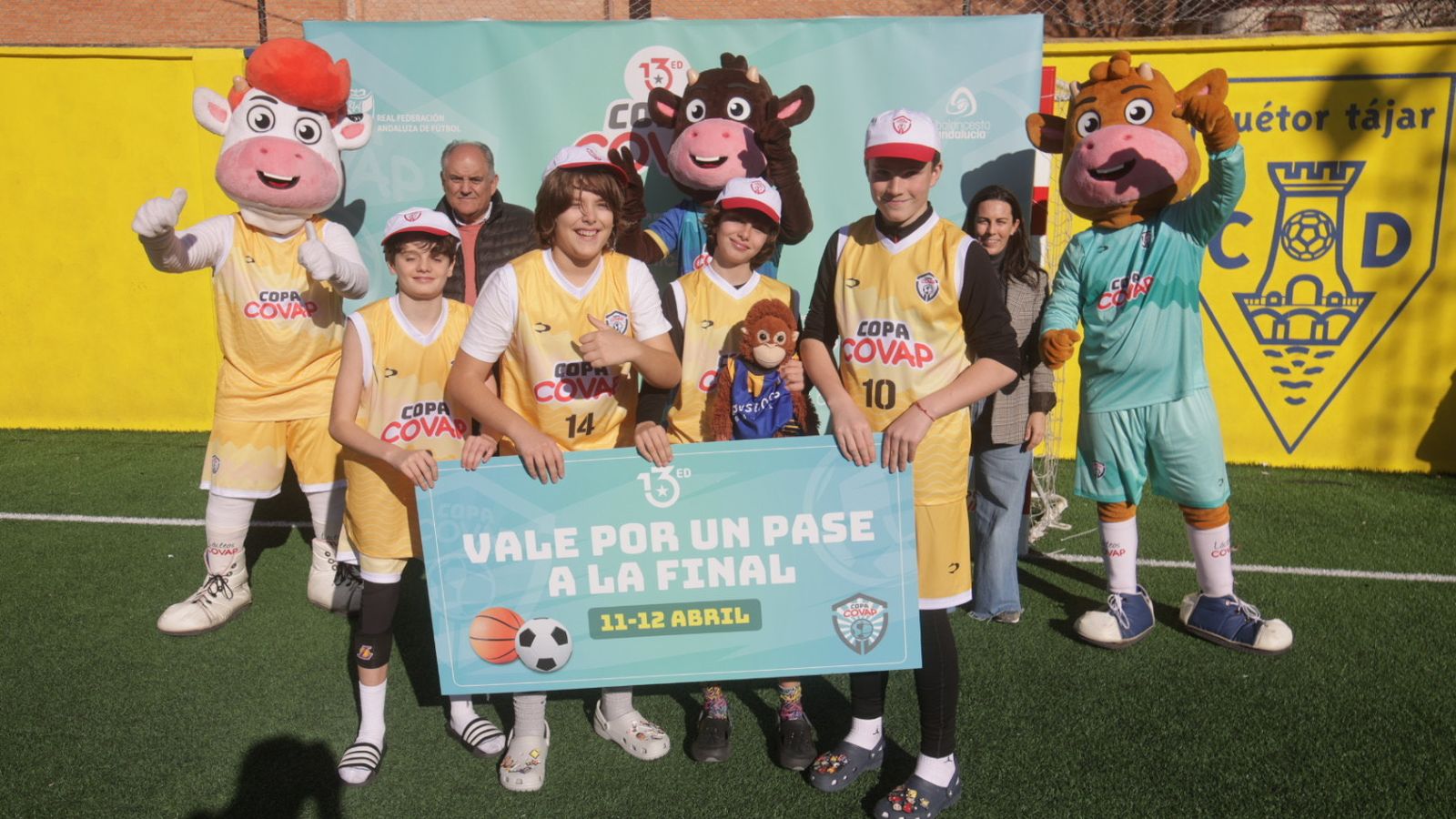 Agustinos, campeones en la categoría de baloncesto 3x3 masculino de la 13ª Copa COVAP en Huétor Tájar
