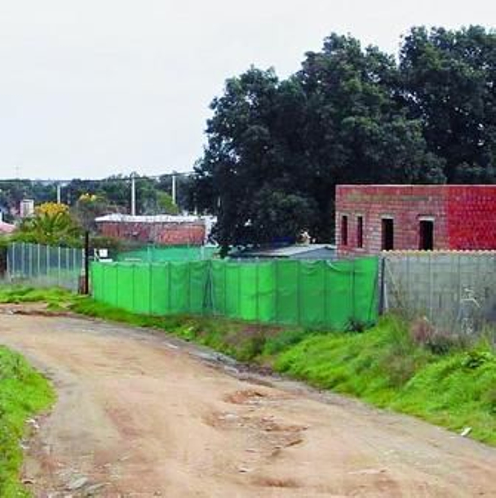 Una urbanización ilegal en Castilblanco de los Arroyos.