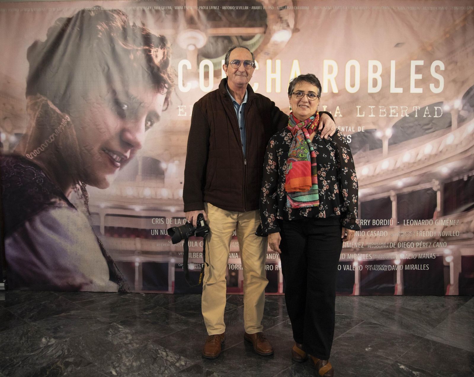 El estreno en Almería del largometraje documental "Concha Robles", en imágenes