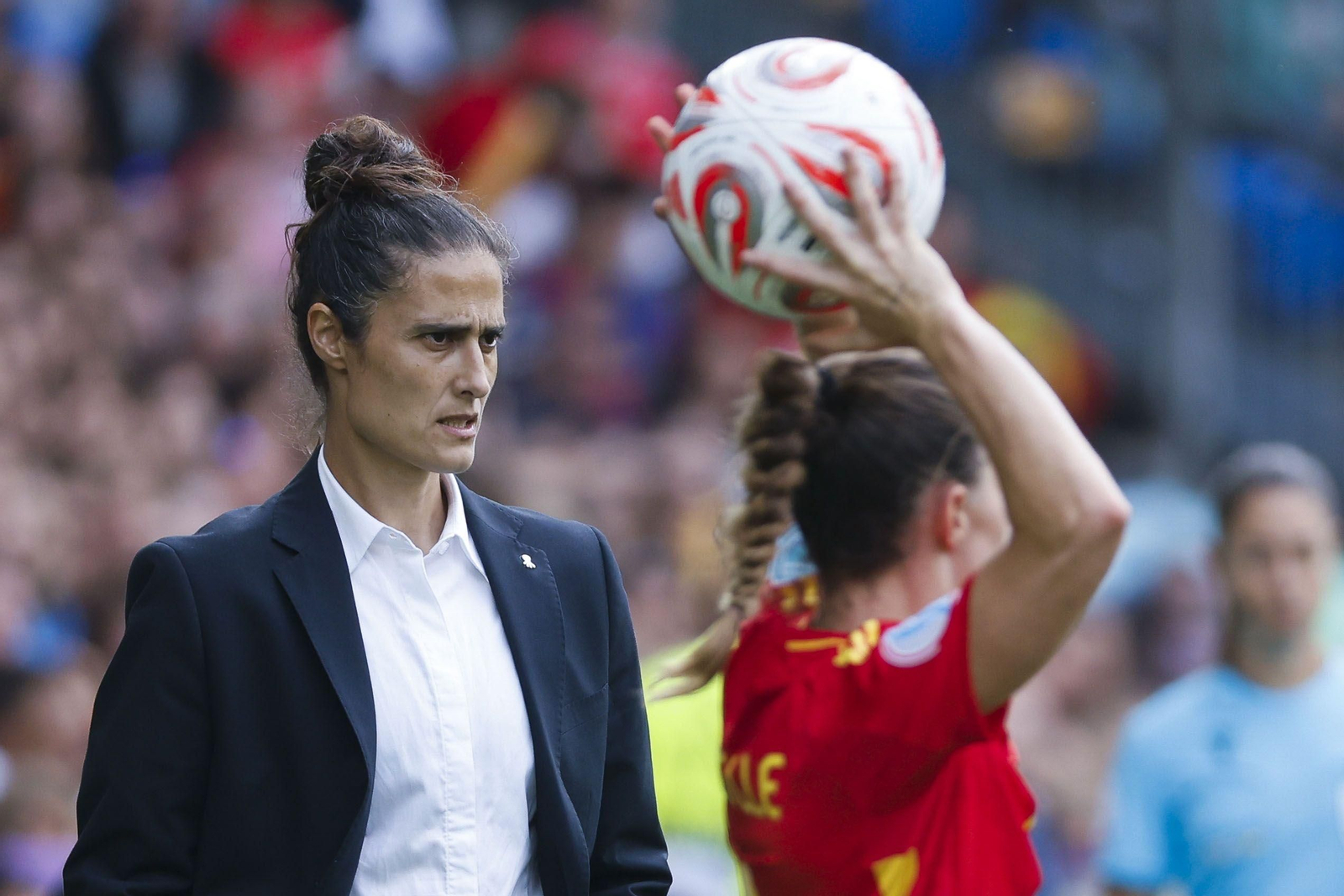 Las mejores imágenes de la final España - Inglaterra de la Eurocopa femenina