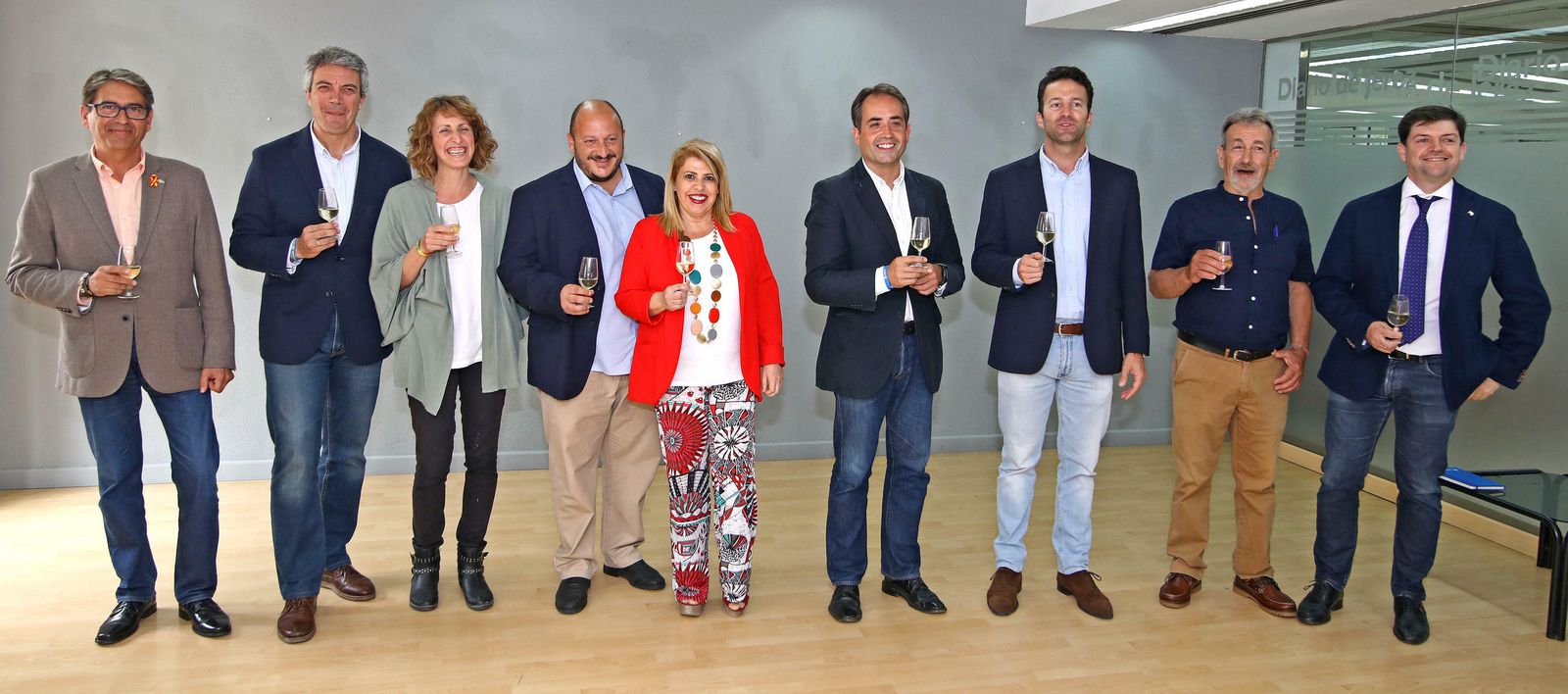 Kika González, Raúl Ruiz-Berdejo, Mamen Sánchez, Antonio Saldaña y Carlos Pérez.